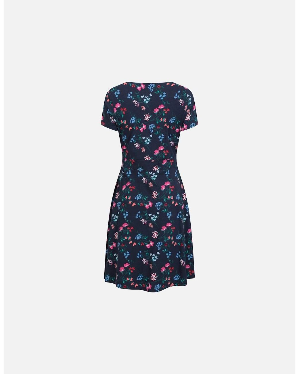Mountain Warehouse Blue Ladies Orchid Floral Uv Protection Dress