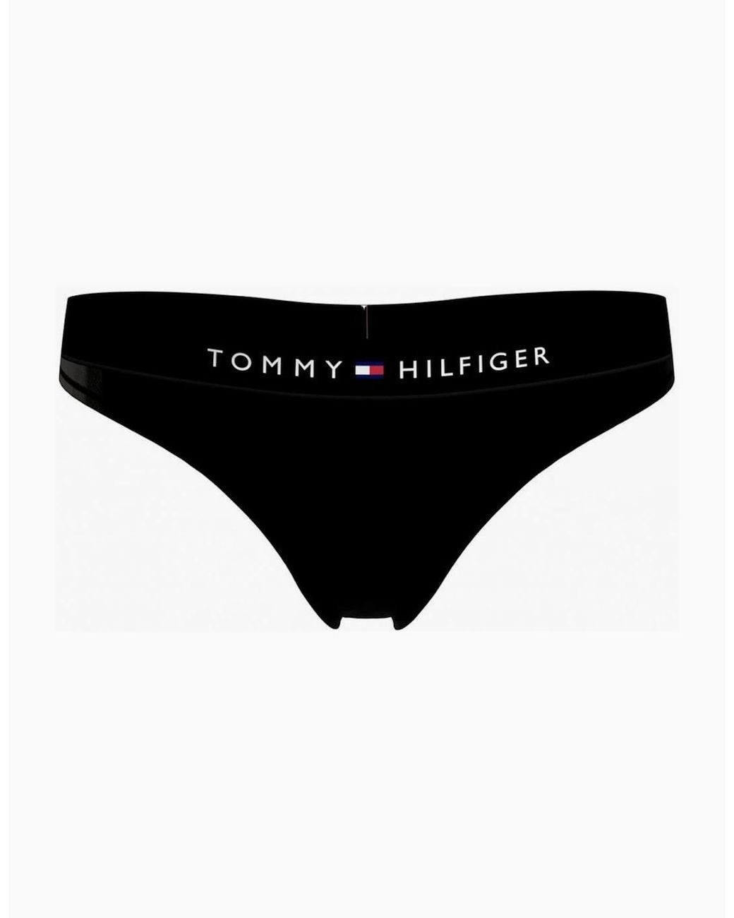 Tommy Hilfiger Black Th Original Thong