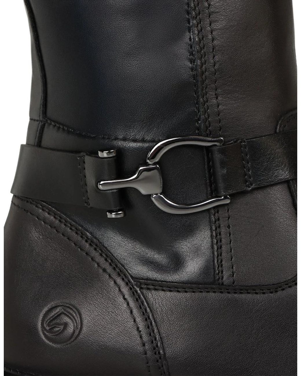Remonte Black Barby Knee High Boots