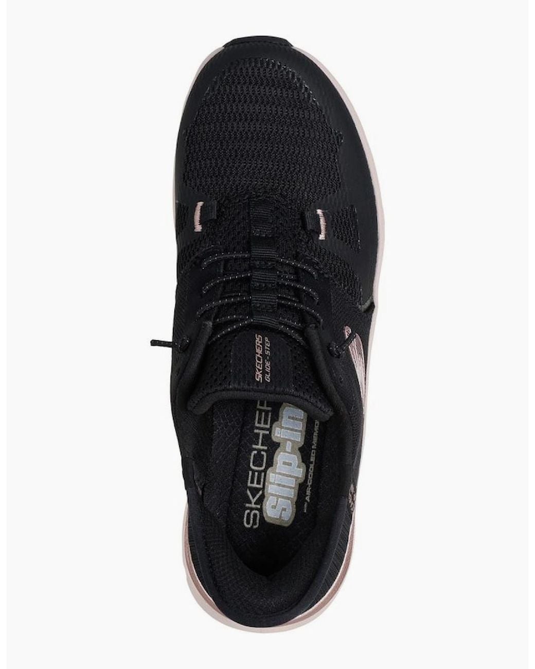 Skechers Black Glide-Step Pro Radiant Stride Trainers