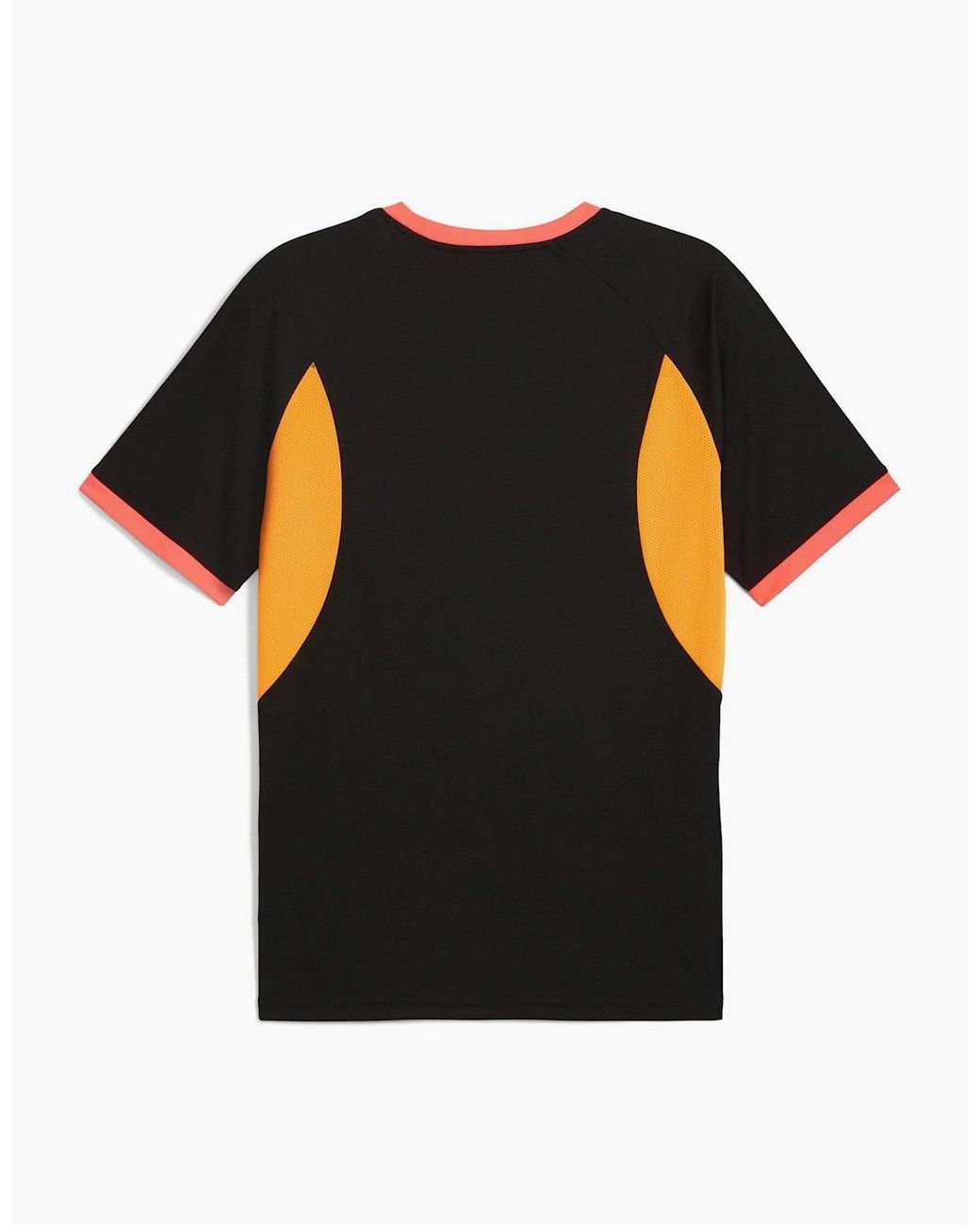 PUMA Black Individualliga Graphic Jersey T-Shirt for men