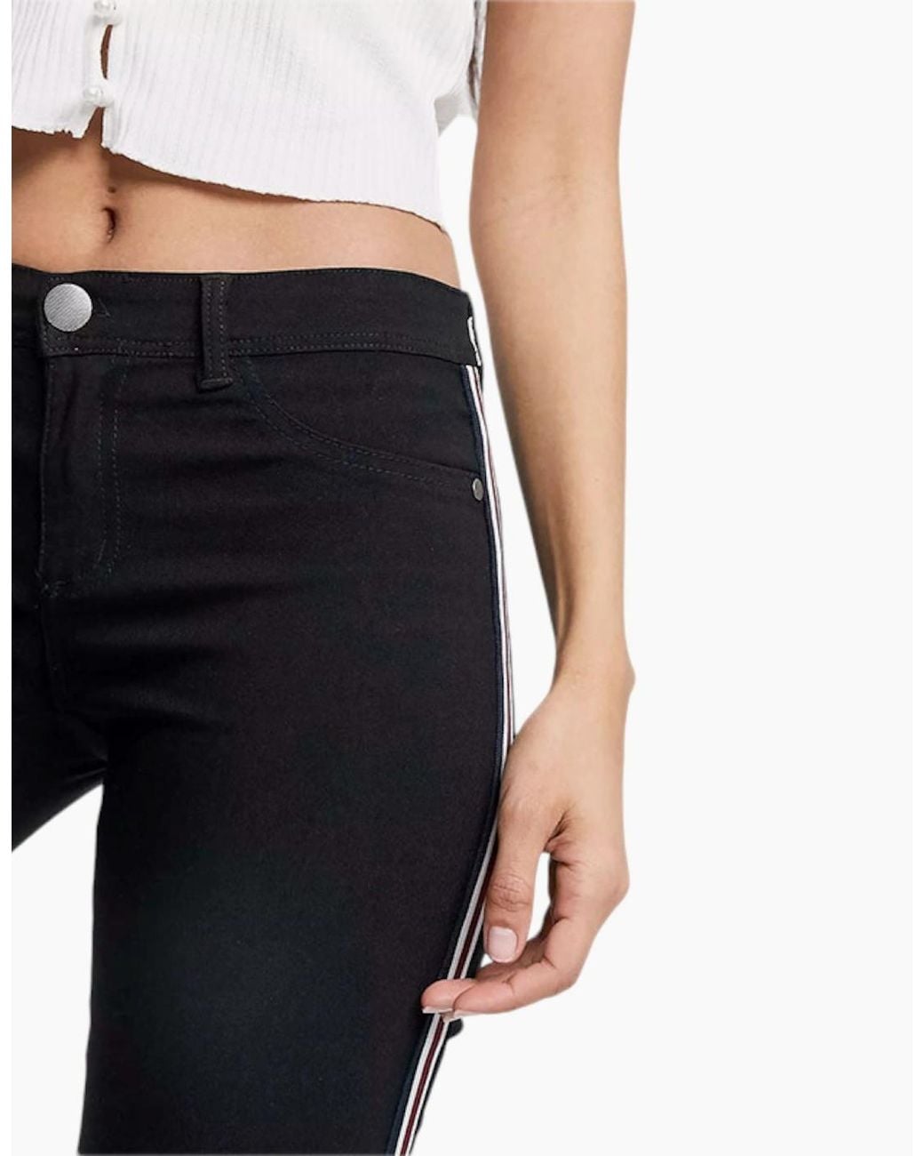 Brave Soul Black Denim Jeggings Stretchy Push Up Jeans Ladies Skinny Leggings