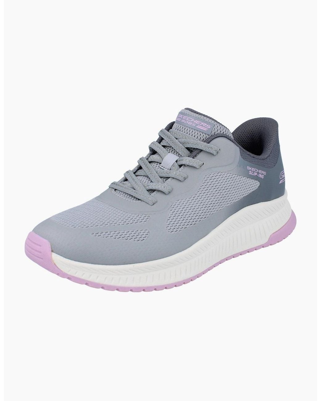 Skechers Blue Hands Free Slip-Ins Bobs Squad 4