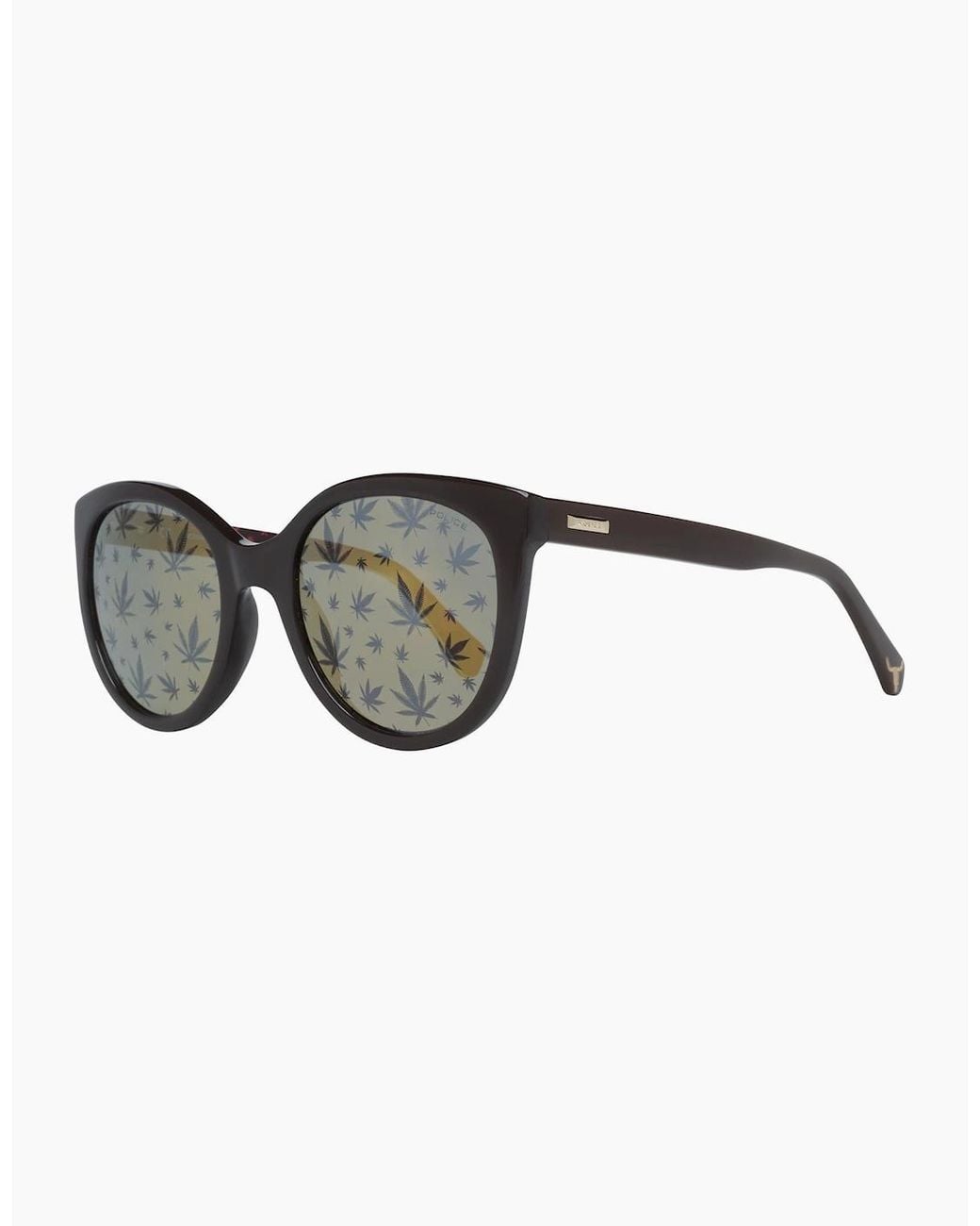 Police Brown Sunglasses Spl408E 6Xkl 54