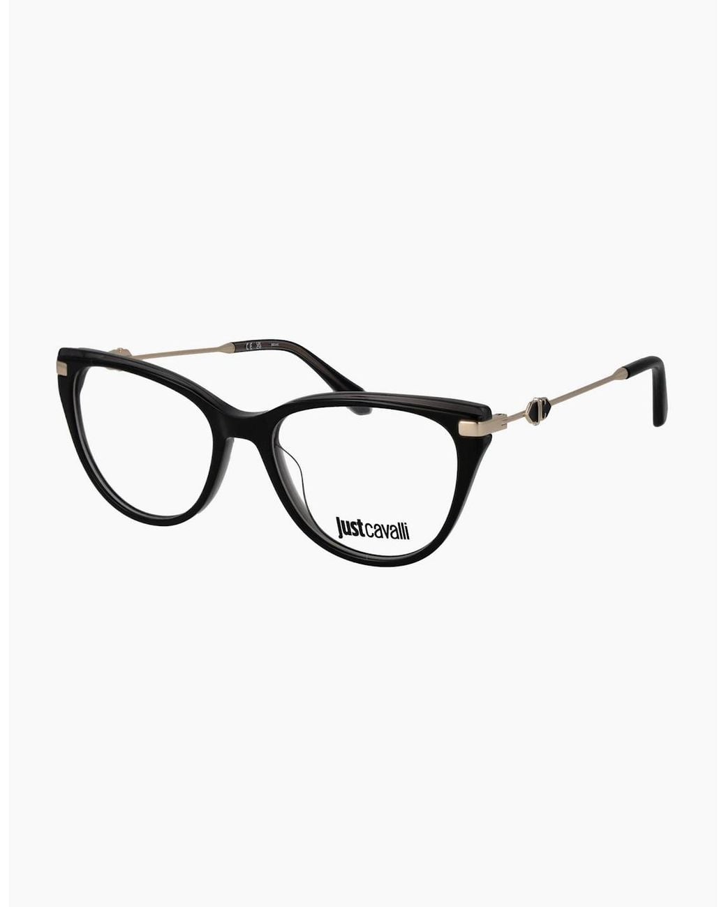 Just Cavalli Black Optical Frame Vjc063 099A 53
