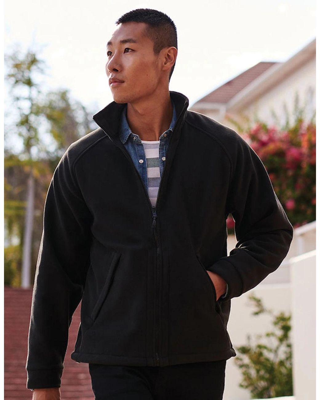 Regatta Blue Sigma Heavyweight Anti-Pill Fleece Jacket for men