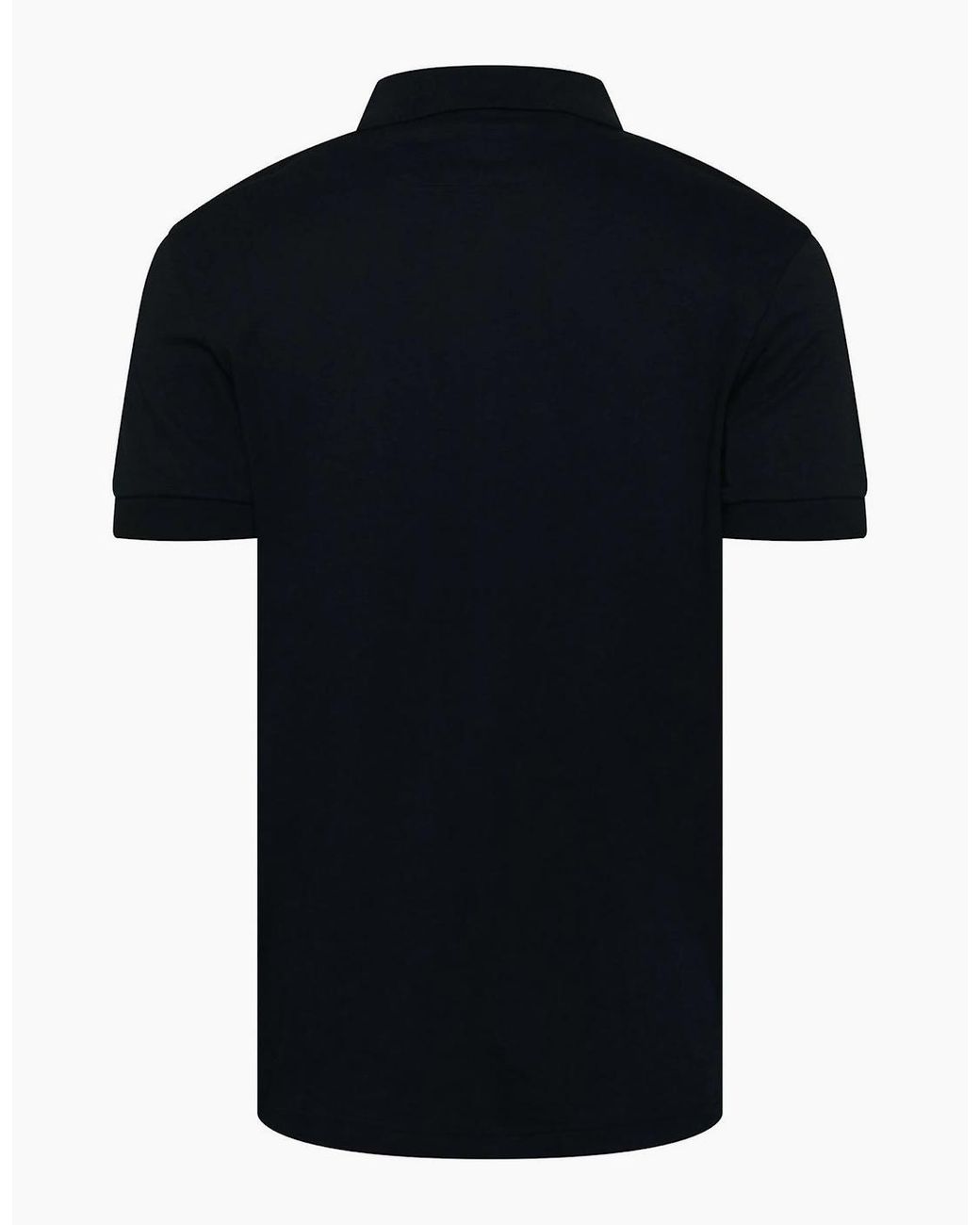 Boss Black Wordmark Collared Neck Short Sleeve Polo Shirt for men