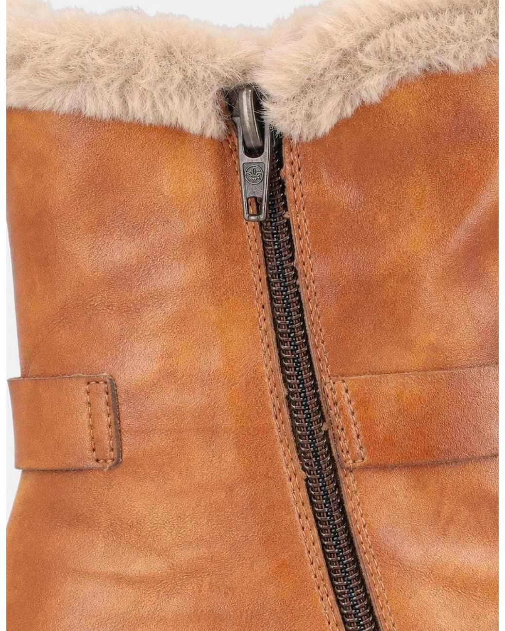 Rieker Brown 79580 Warm Lined Boots Cayenne