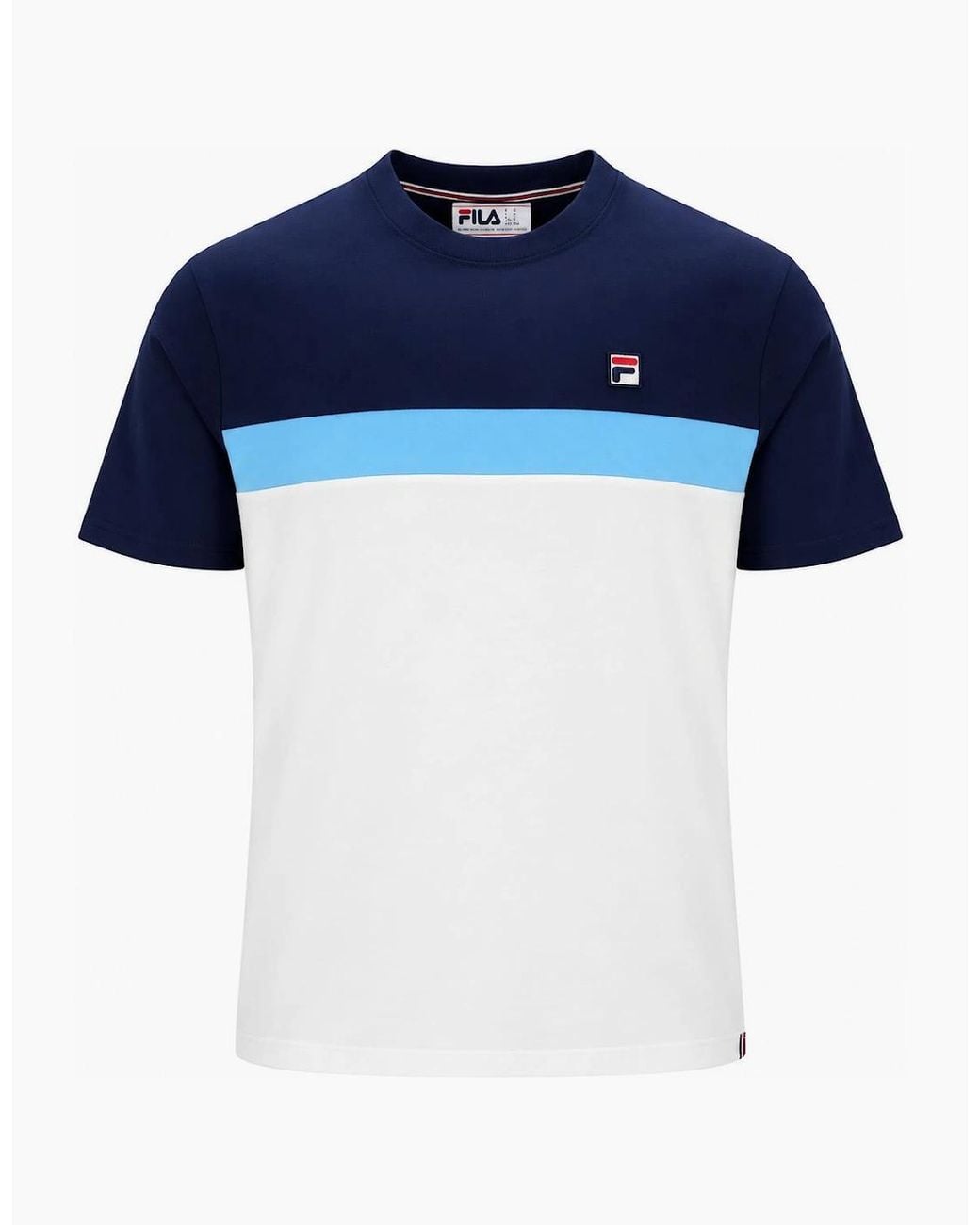 Fila Blue Jakub T-Shirt /Azure/Gardenia for men