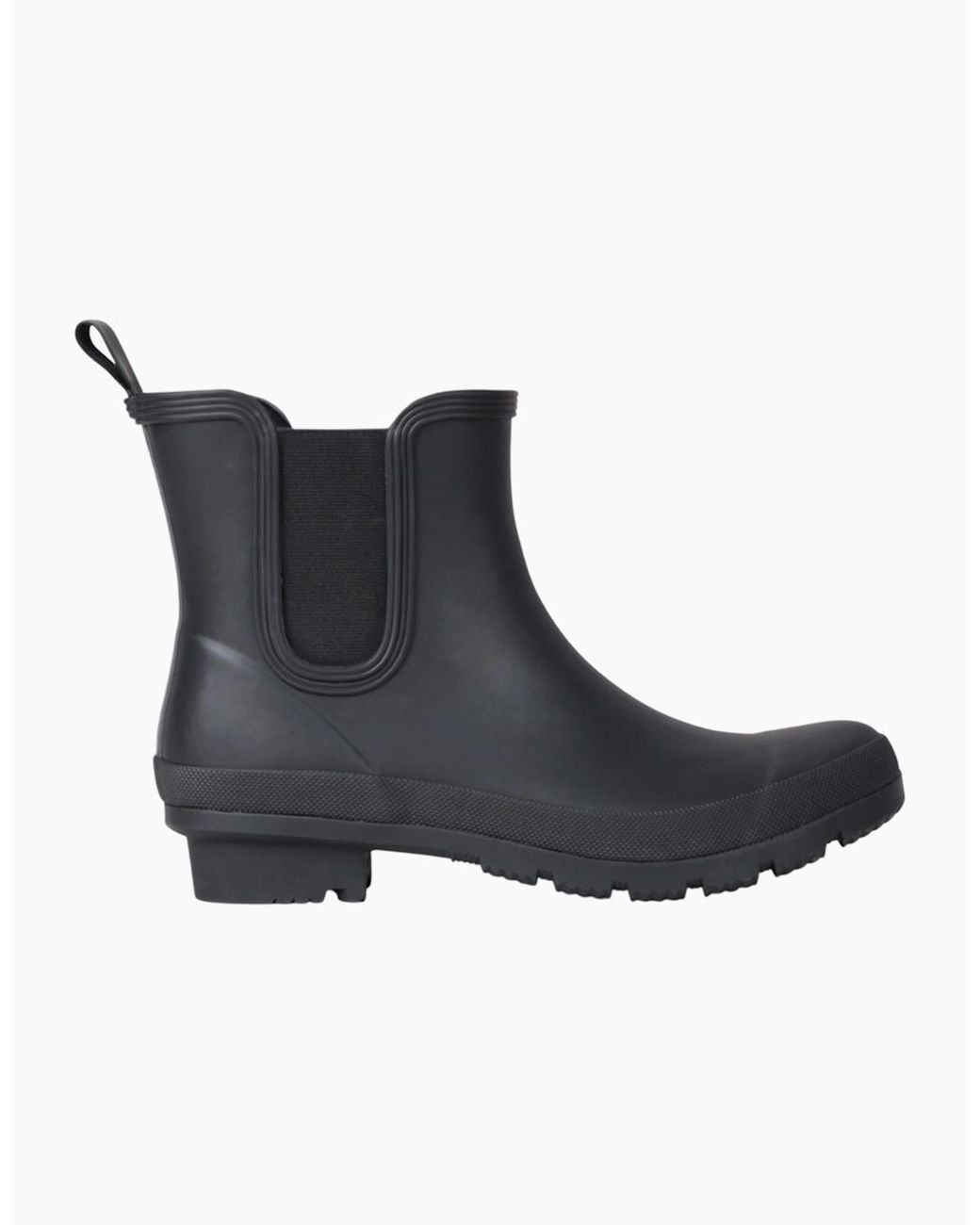 Mountain Warehouse Black Ladies Step Wellington Boots