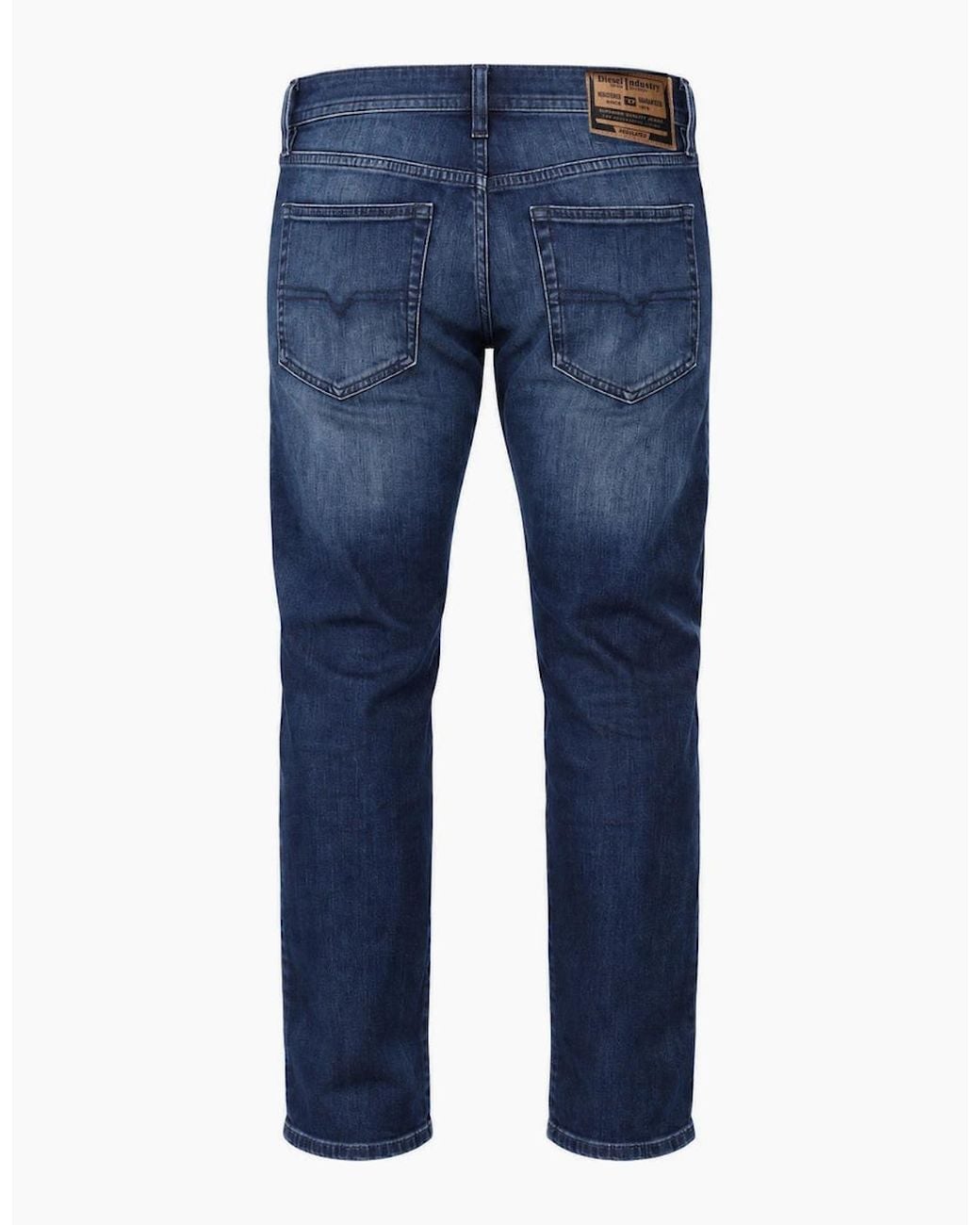 DIESEL Blue Buster-X Dark Faded Denim Jeans for men