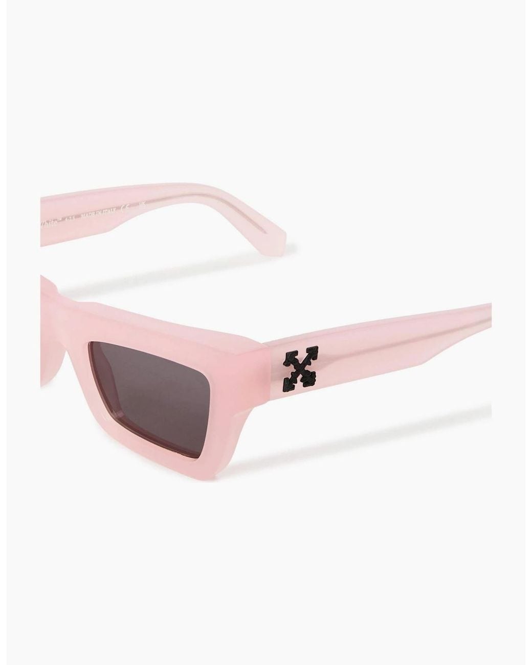 Off-White c/o Virgil Abloh Pink Off Charleston Sungls for men