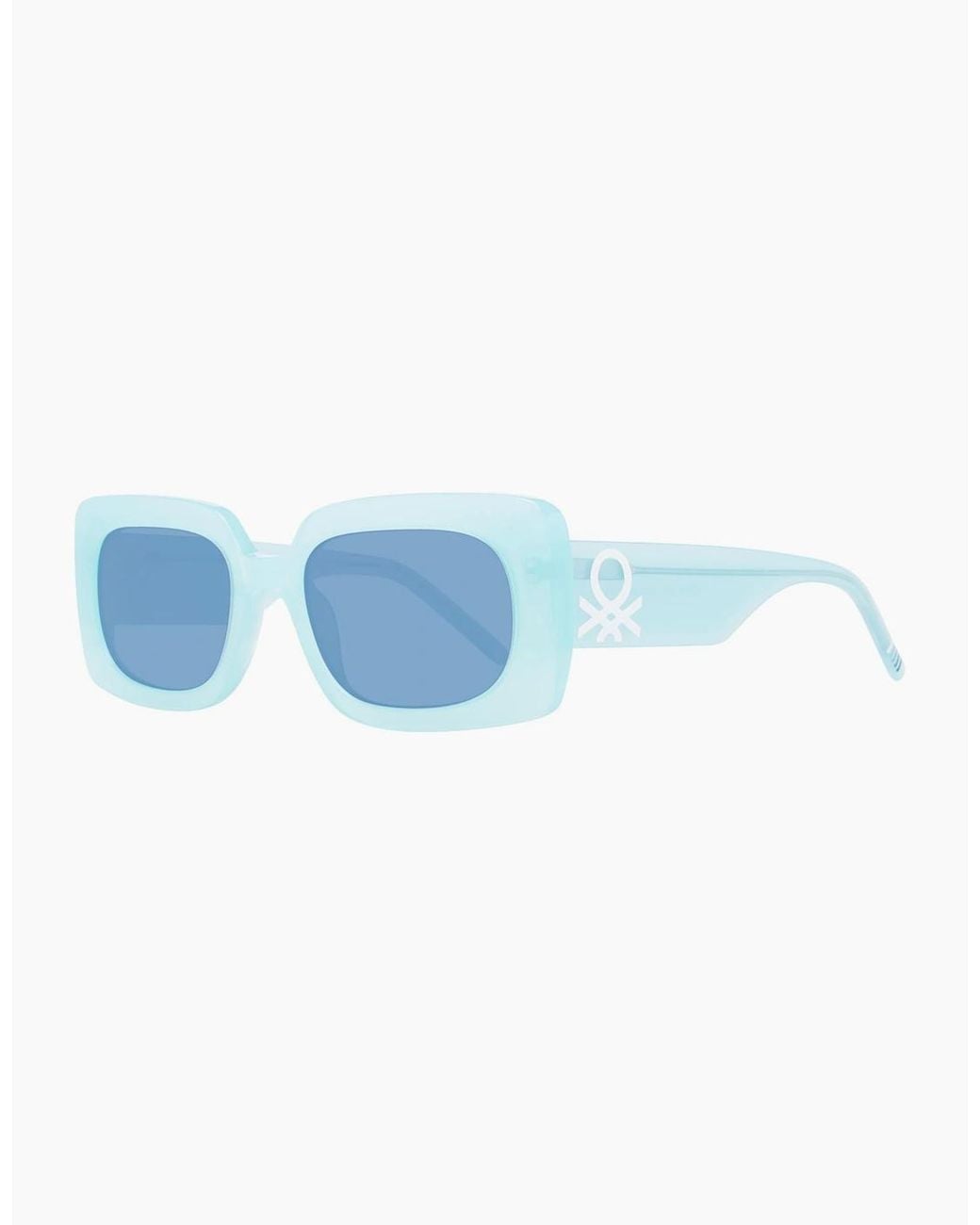 Benetton Blue Sunglasses Be5065 509 52