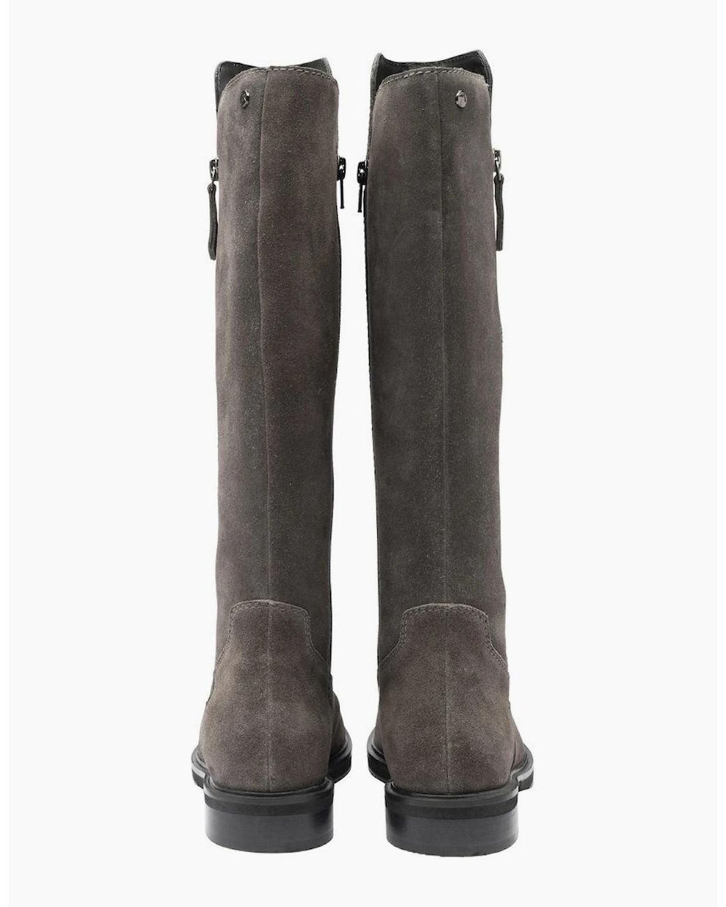Ravel Black Ashington Low Heeled Knee High Boots