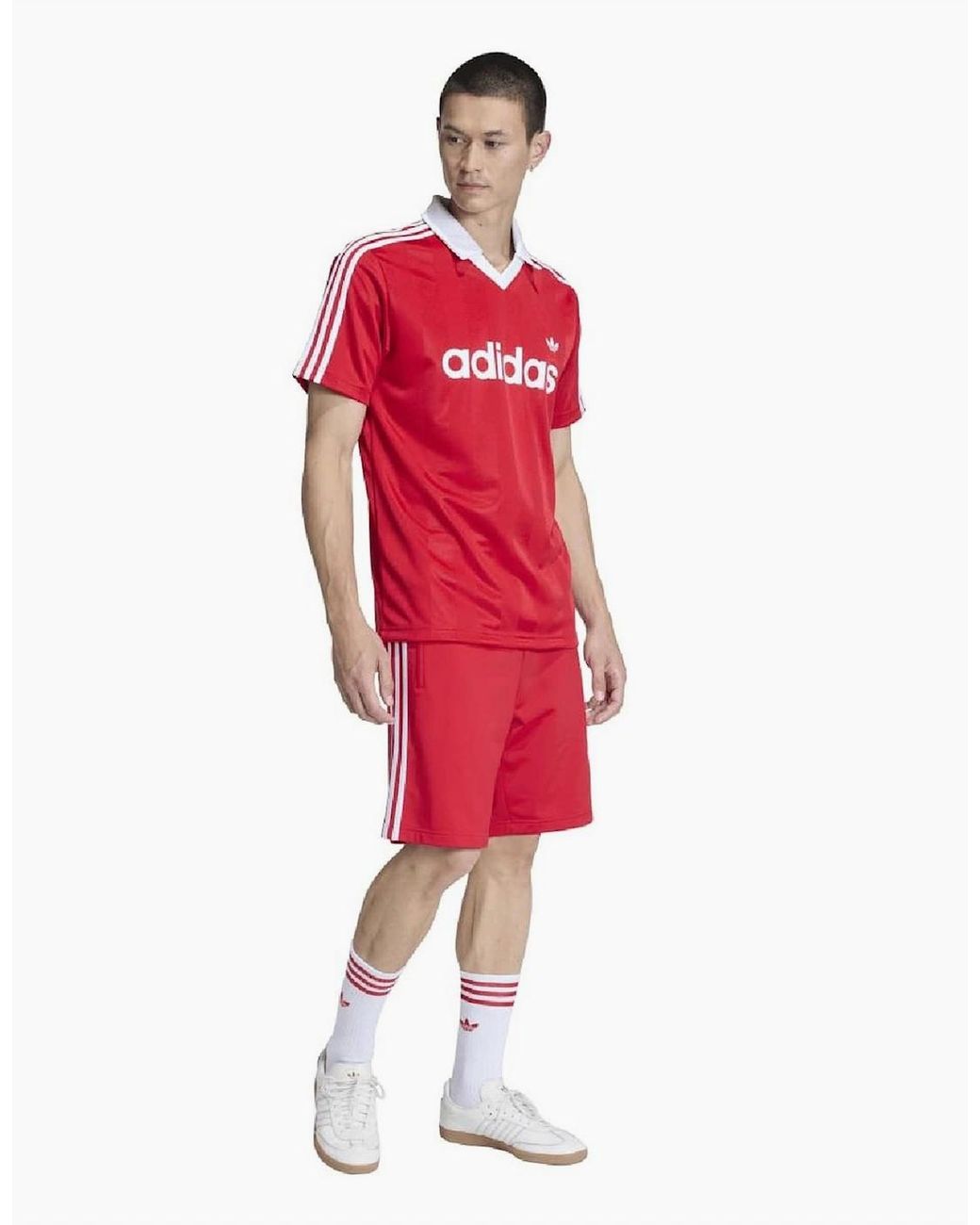 Adidas Originals Red Firebird Shorts for men