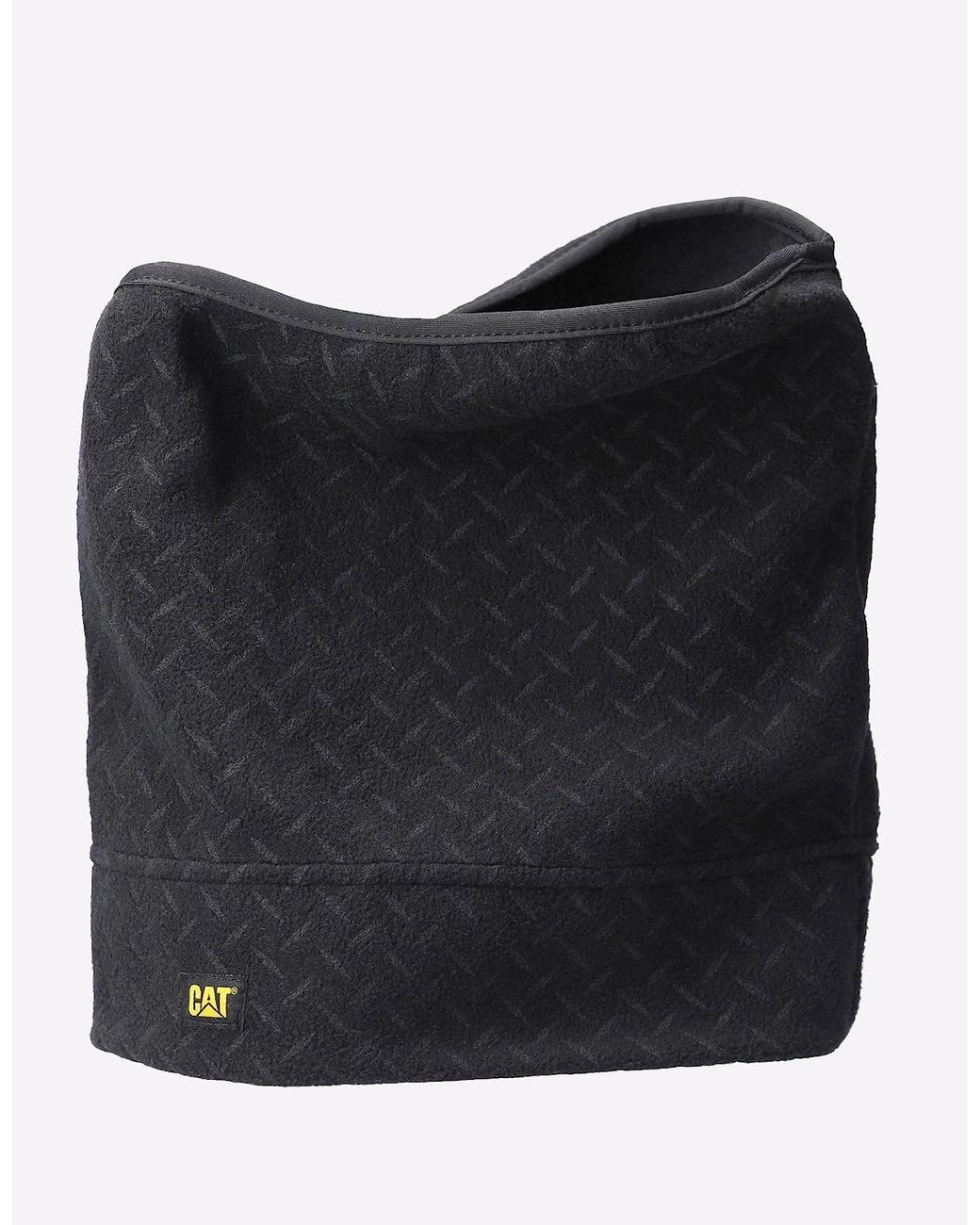 Caterpillar Black Neck Warmer Diamond Plate