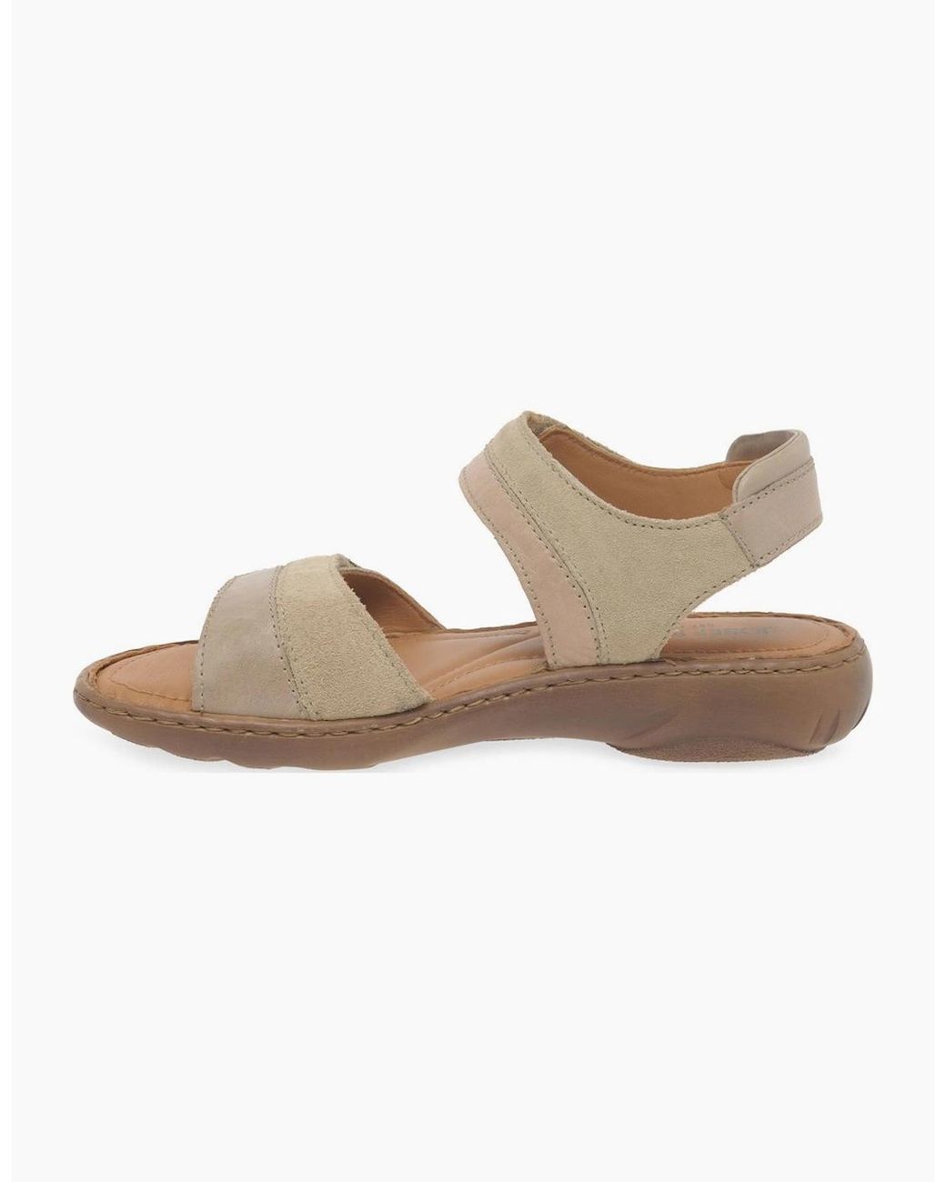 Josef Seibel Natural Debra 19 Leather Sandals
