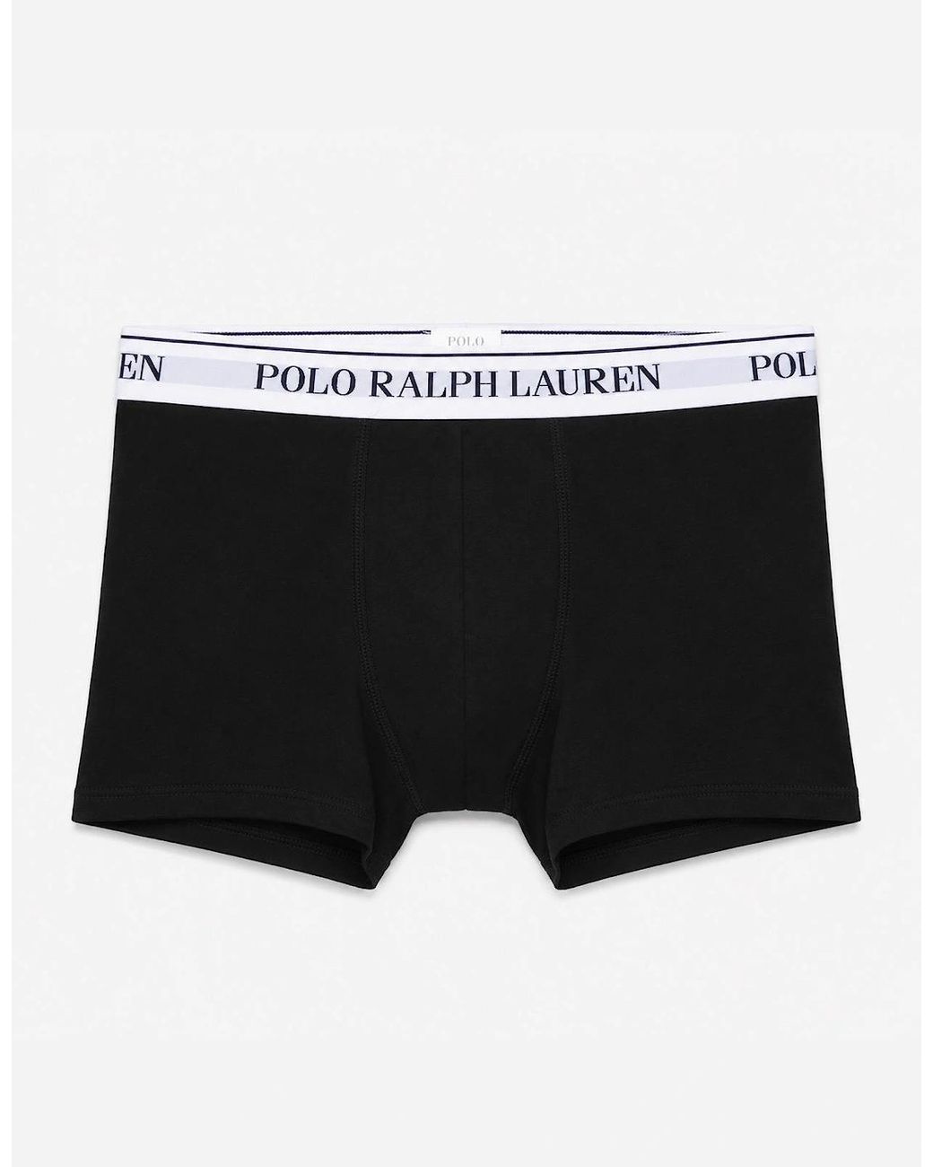 Polo Ralph Lauren Black Classic Trunks Trunks Multicoloured for men
