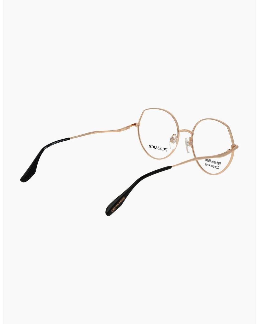 Trussardi Metallic Optical Frame Tsw1039 09A 54