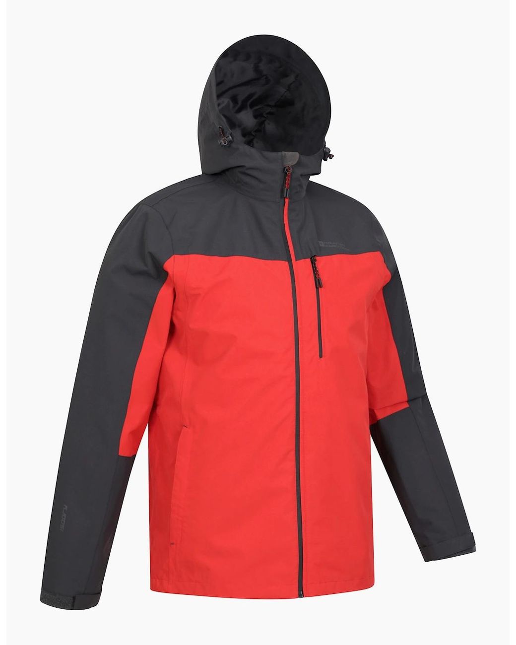 Mountain Warehouse Red Brisk Extreme Waterproof Jacket for men