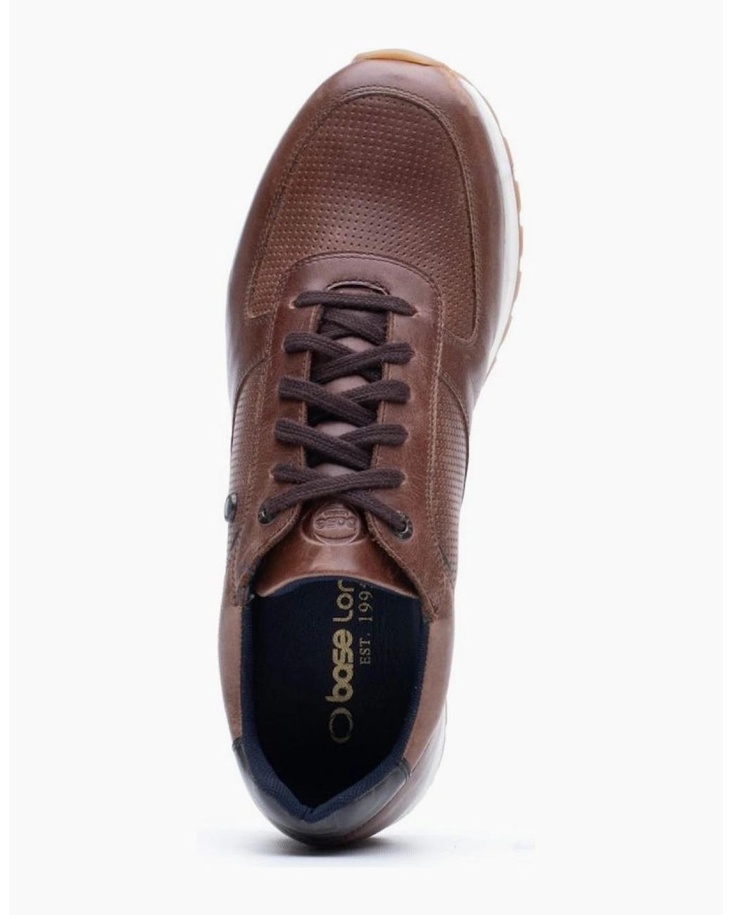 Base London Purple Lancaster Trainers for men