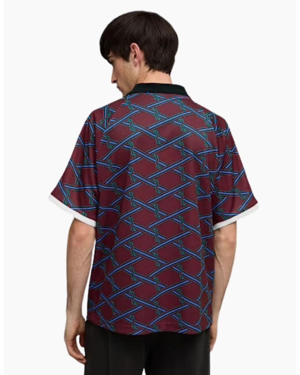 PUMA Blue King Ruby Shimmer Jersey Top for men