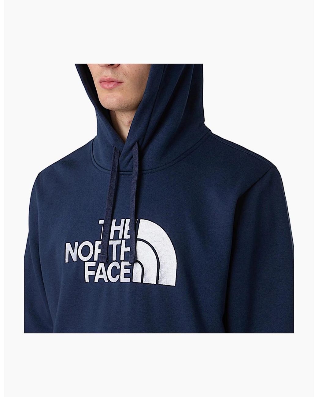 The North Face Black Drew Peak Hoodie Casual Sweatshirt Overhead Pullover Hoody for men