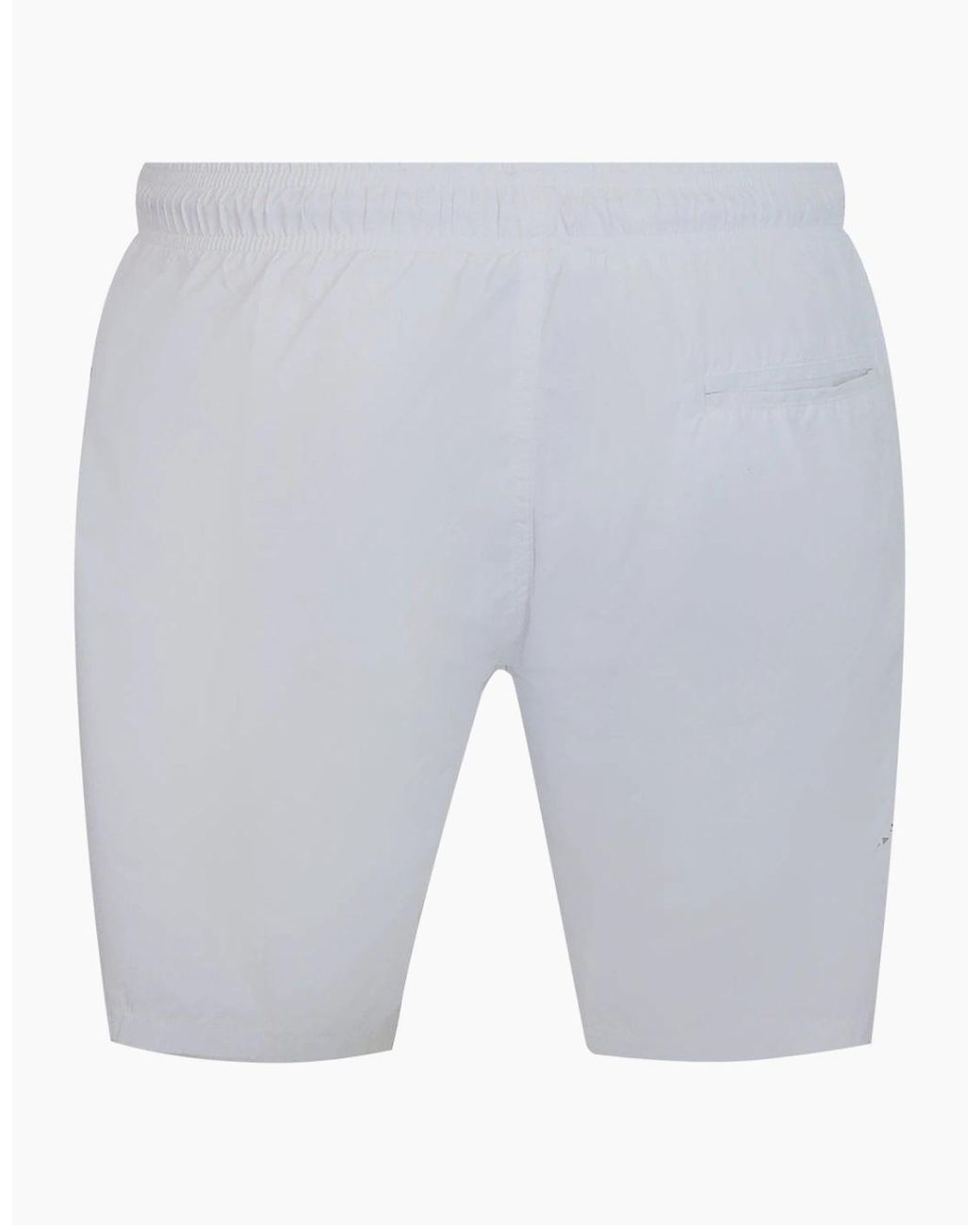 Philipp Plein Gray Plein Sport Scratch Logo Swim Shorts