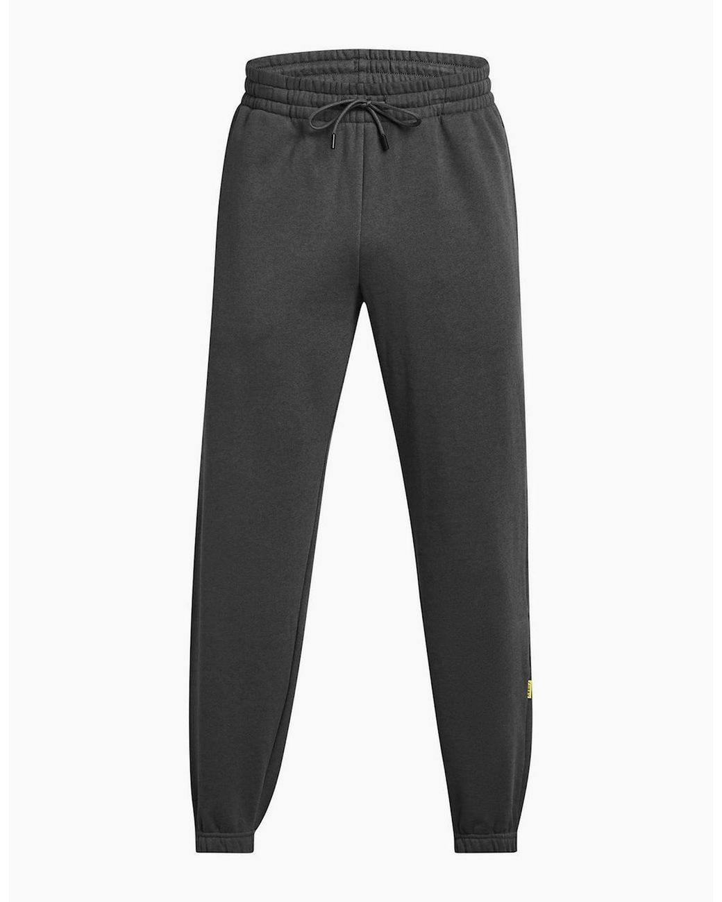 Under Armour Gray Curry Solid Patterned Running Joggers for men