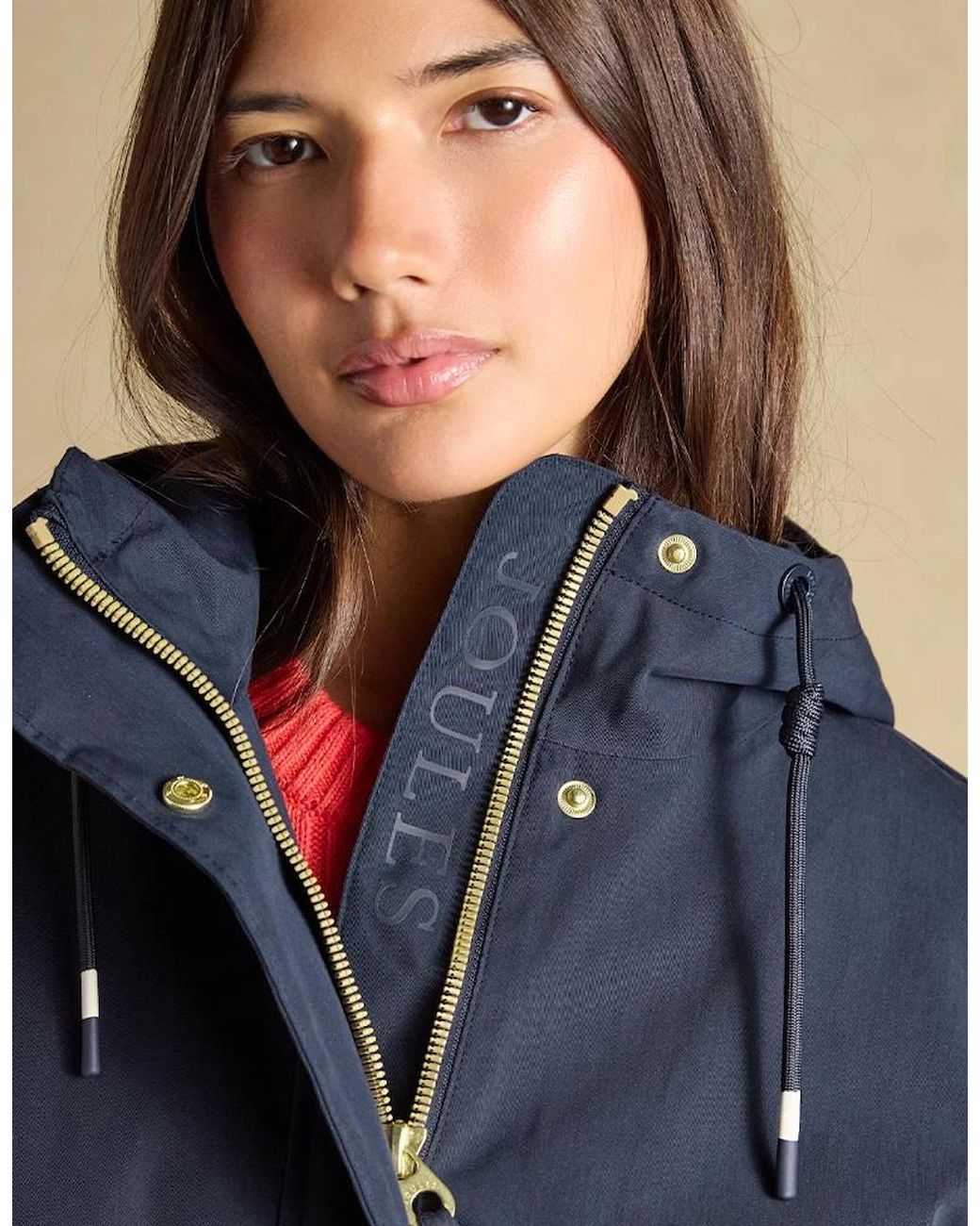 Joules Blue Portwell Rain Coat