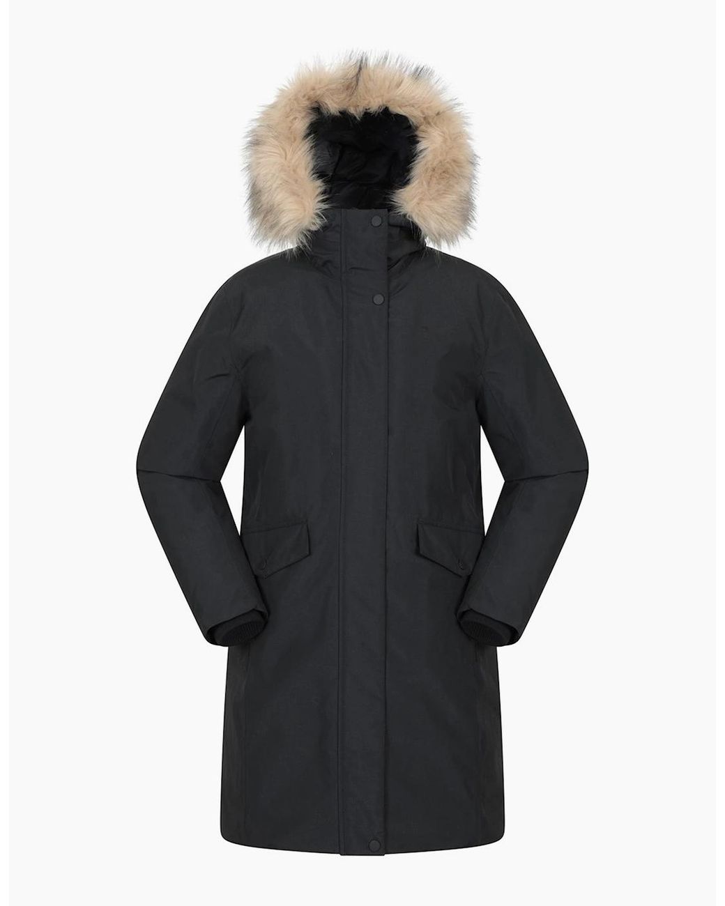 Mountain Warehouse Blue Ladies Marlow Extreme Down Waterproof Parka