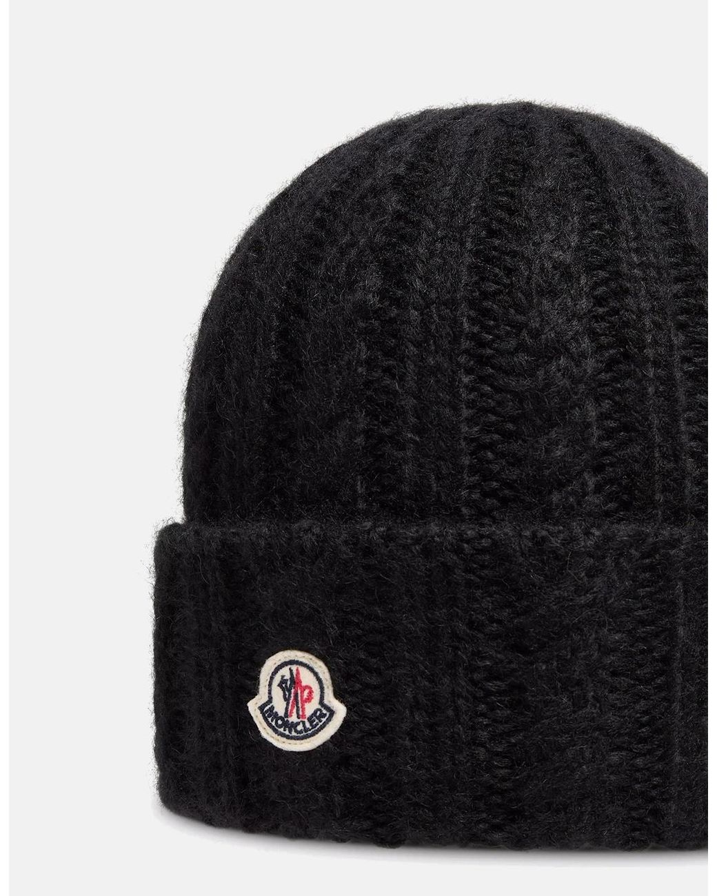 Moncler Black Archive Logo Hat