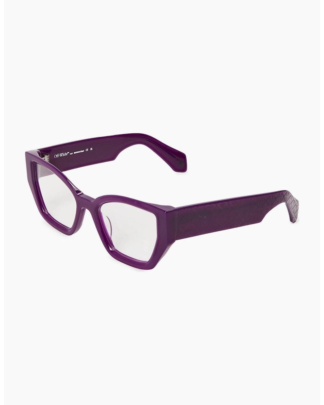 Off-White c/o Virgil Abloh Purple Off Eyewear Style 7Q for men