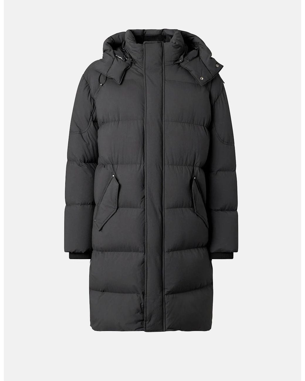 Moose Knuckles Gray Everest Down Parka for men