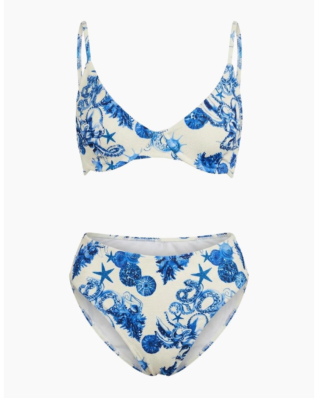 Oceanus Blue Bruna Bikini Top