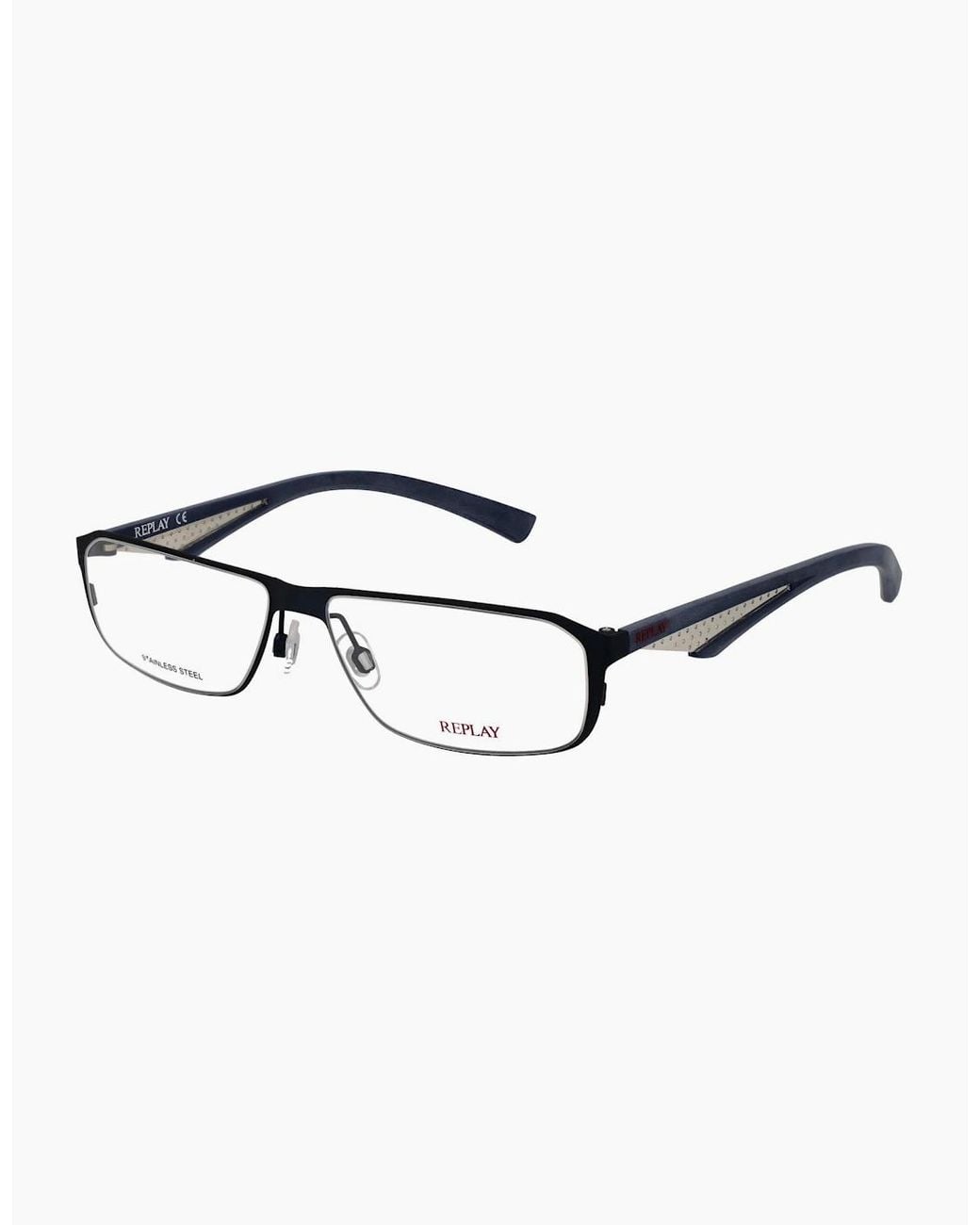 Replay Brown Optical Frame Ry060 02 55 for men