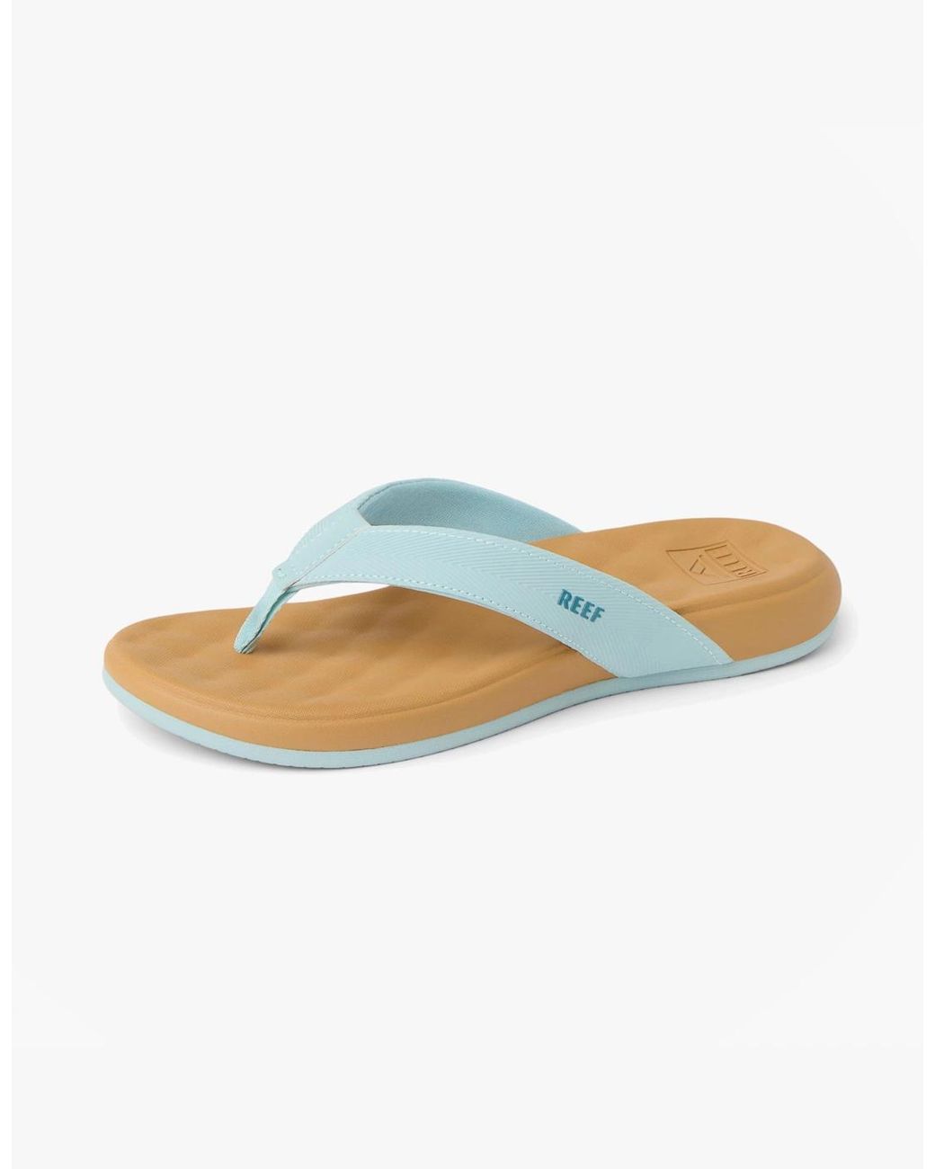 Reef Blue Cushion Melody Toe-Post Sandals Haze/Doe
