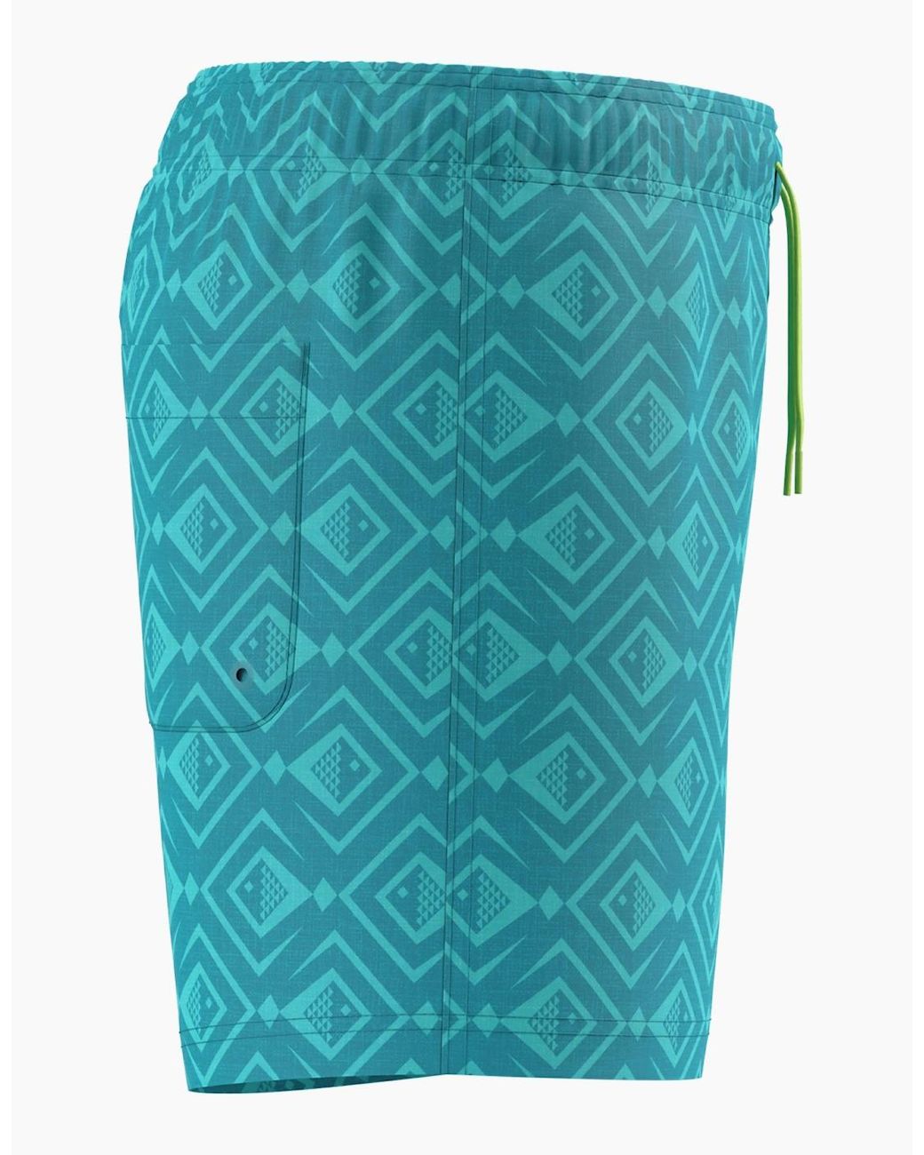 Speedo Blue Volley Geometric Swim Shorts for men