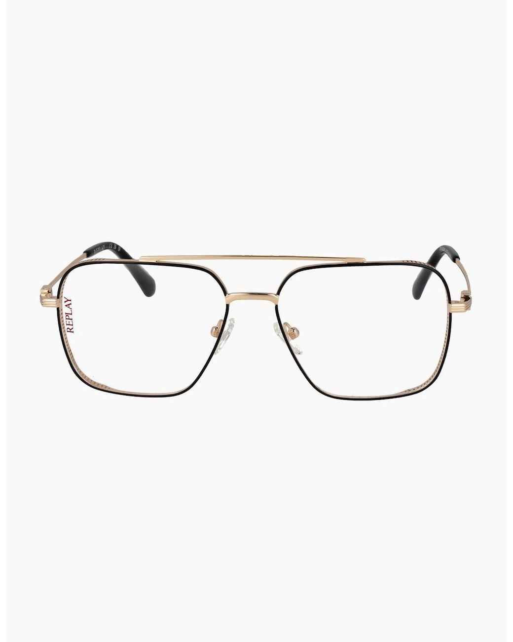 Replay Black Optical Frame Ry459V 01 57 for men