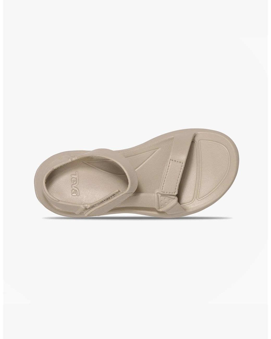 Teva White Apreaqua Drift Cross Strap Sandals Oyster