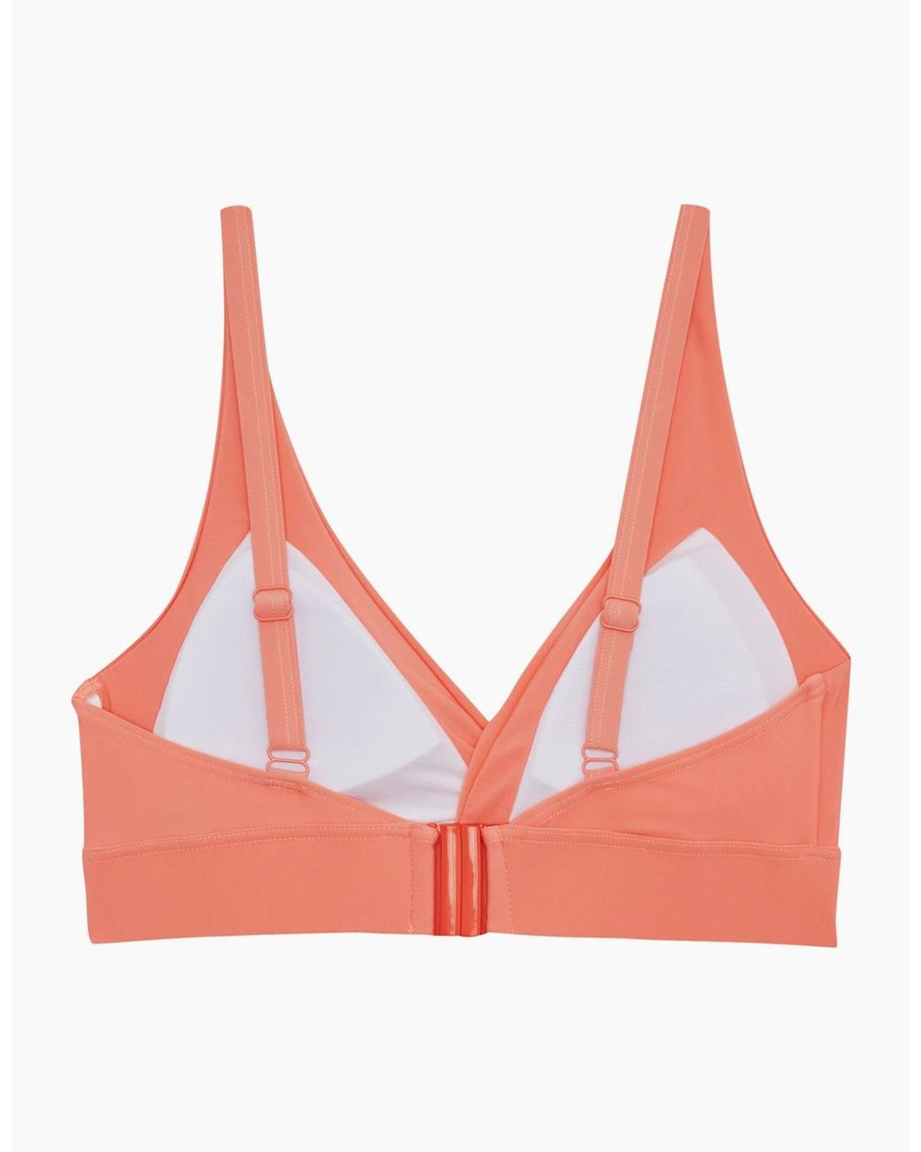 Regatta Orange Ladies Paloma Plain Bikini Top