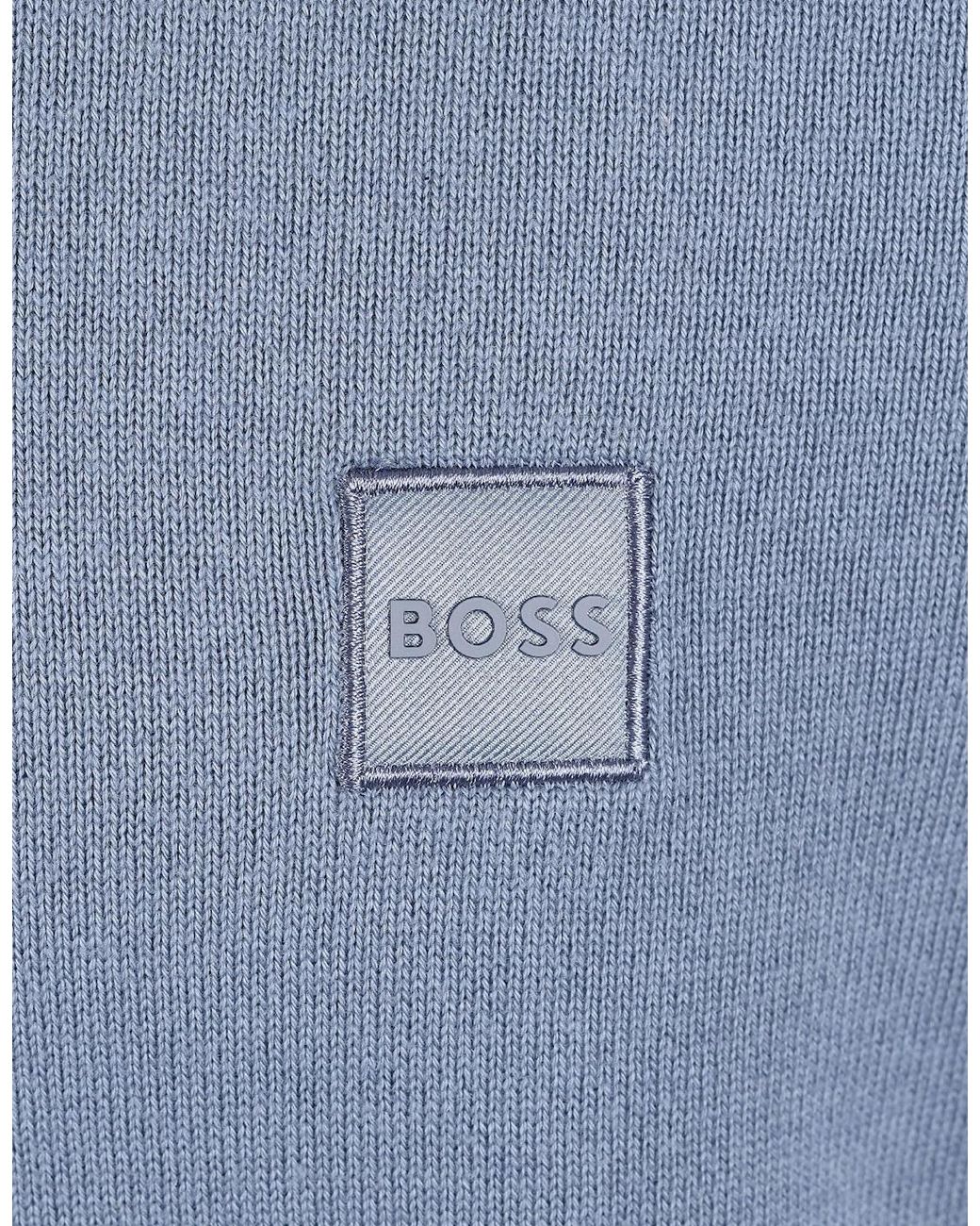 Boss Blue Boss Boss Kanovano Sweatshirt Medium for men