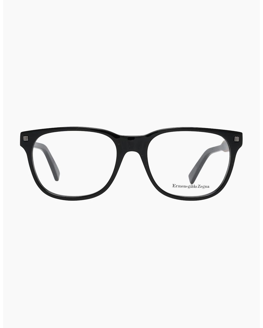 Zegna Black Optical Frame Ez5120 001 54 for men