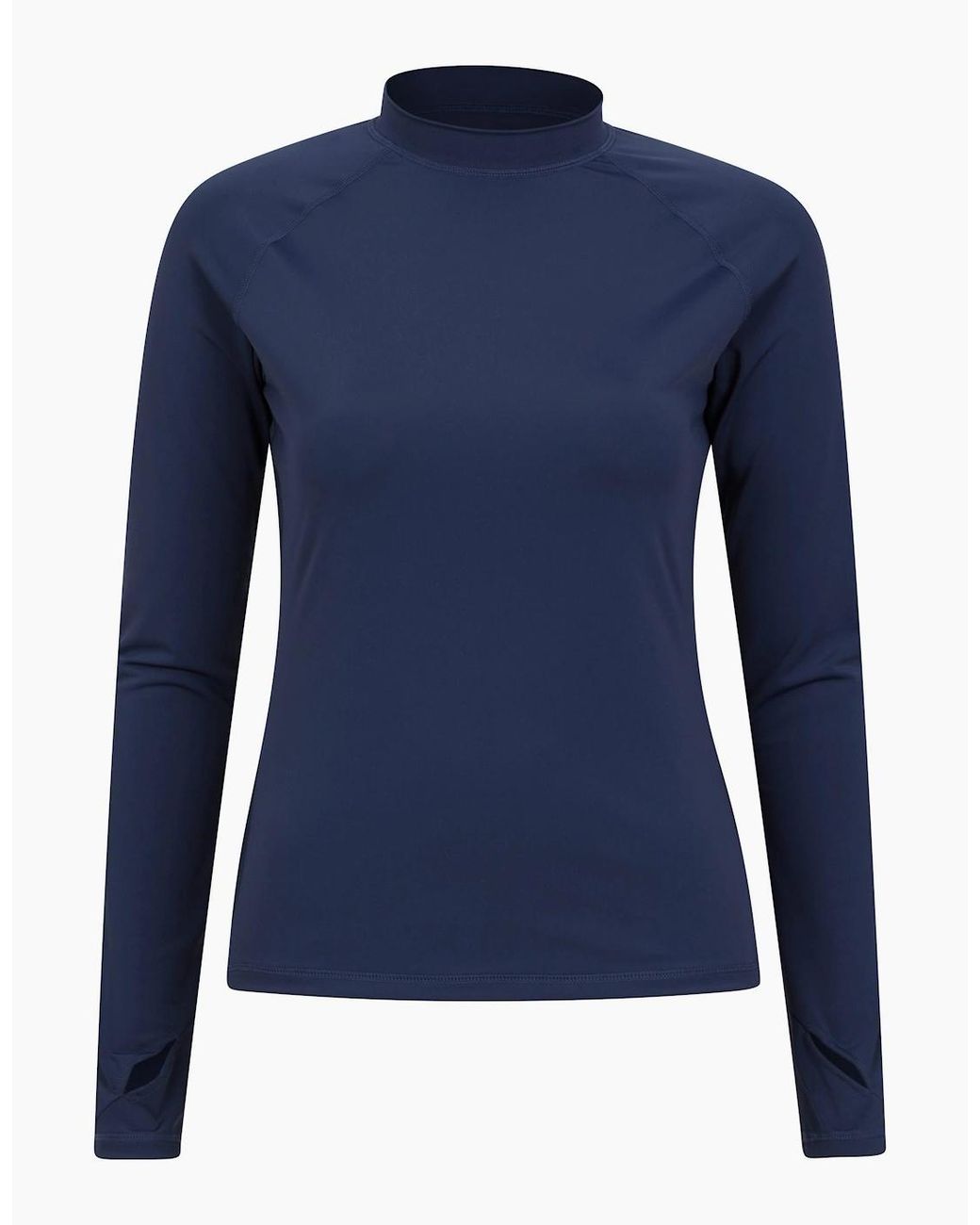 Mountain Warehouse Blue Ladies Long-Sleeved Rash Guard