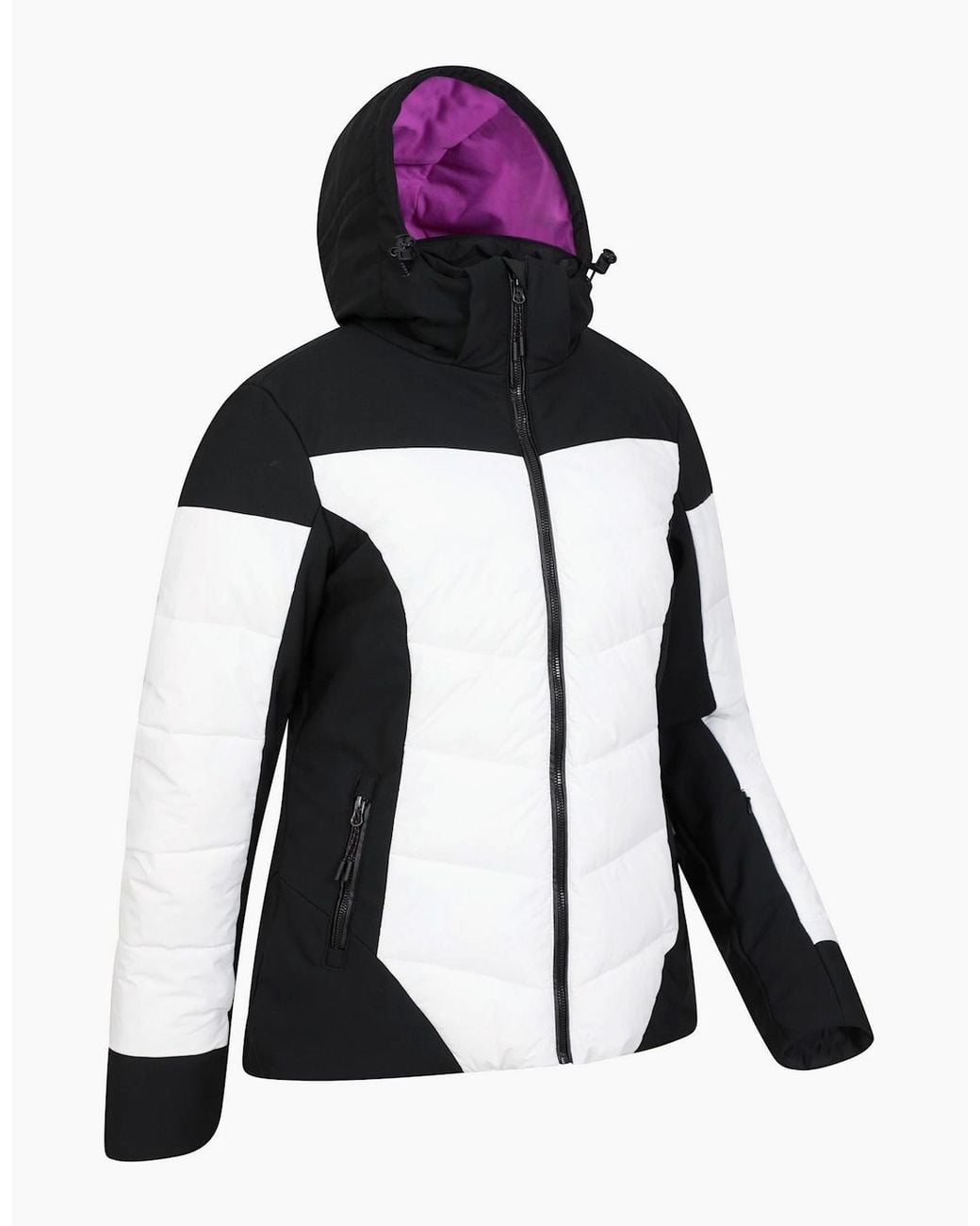 Mountain Warehouse Black Ladies Resort Recco Padded Ski Jacket