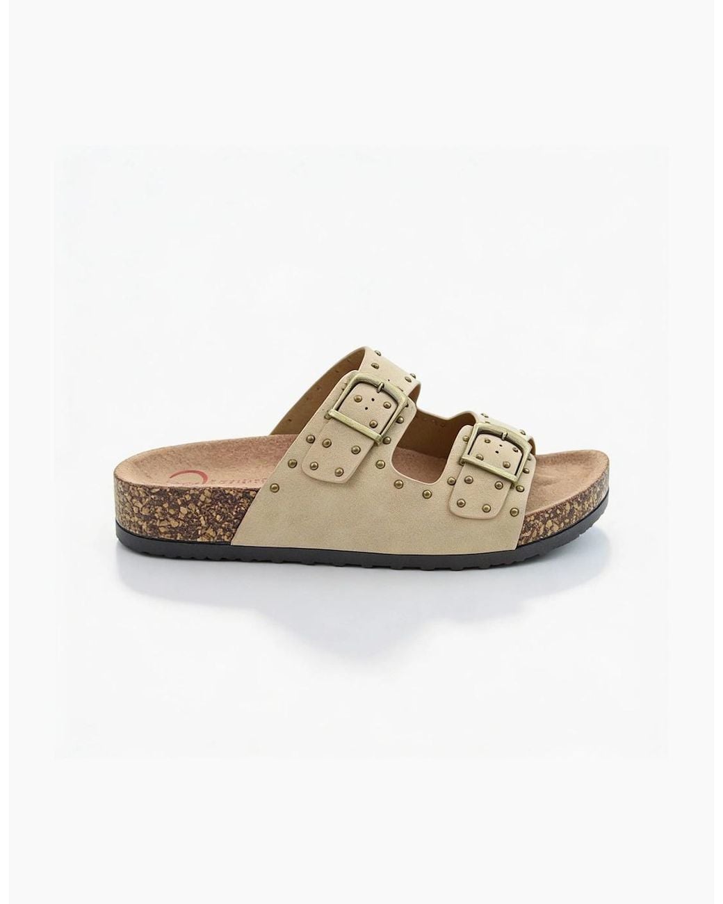 Heavenly Feet White Polly Mules Sandals