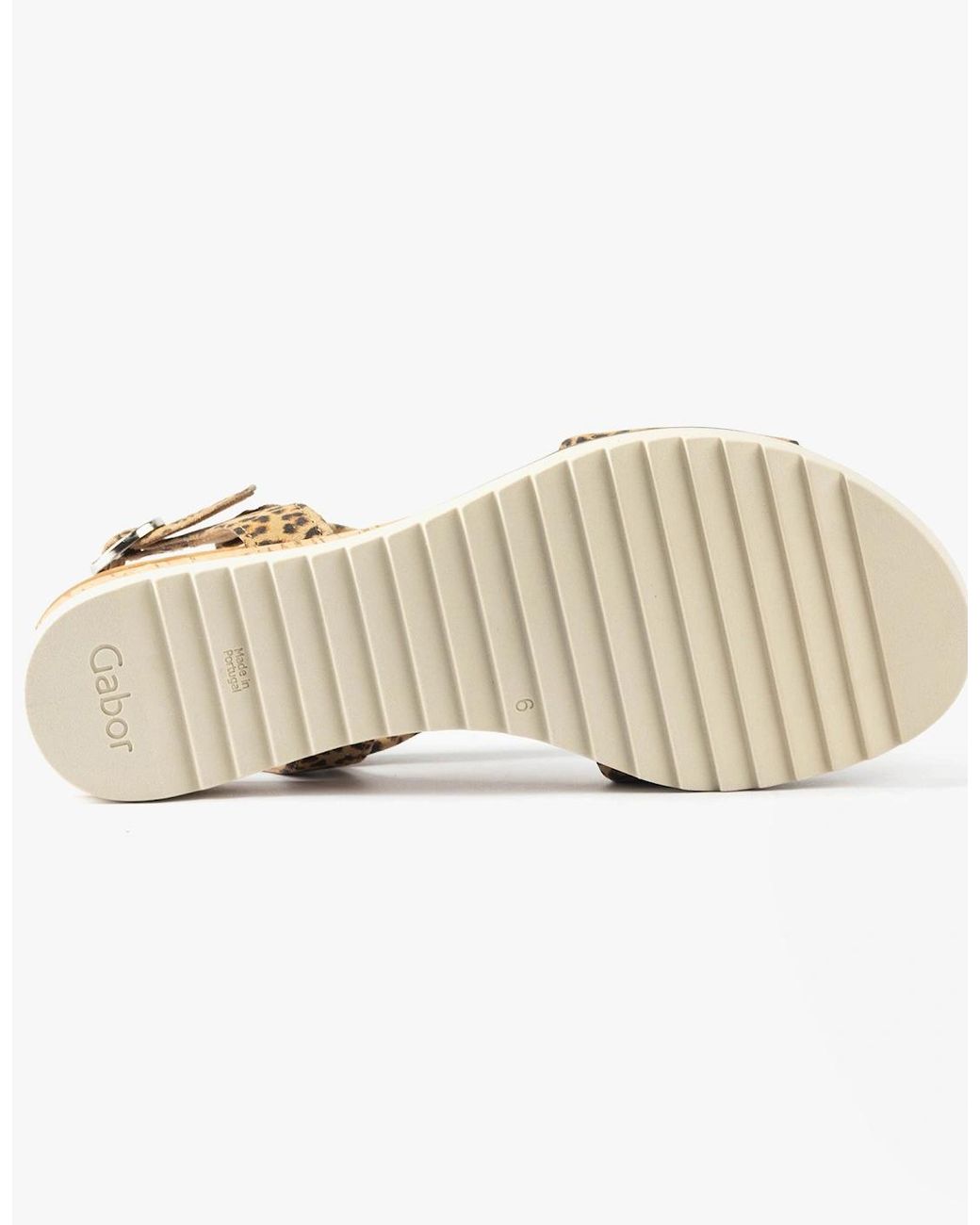 Gabor Metallic Rich Sandals Medium