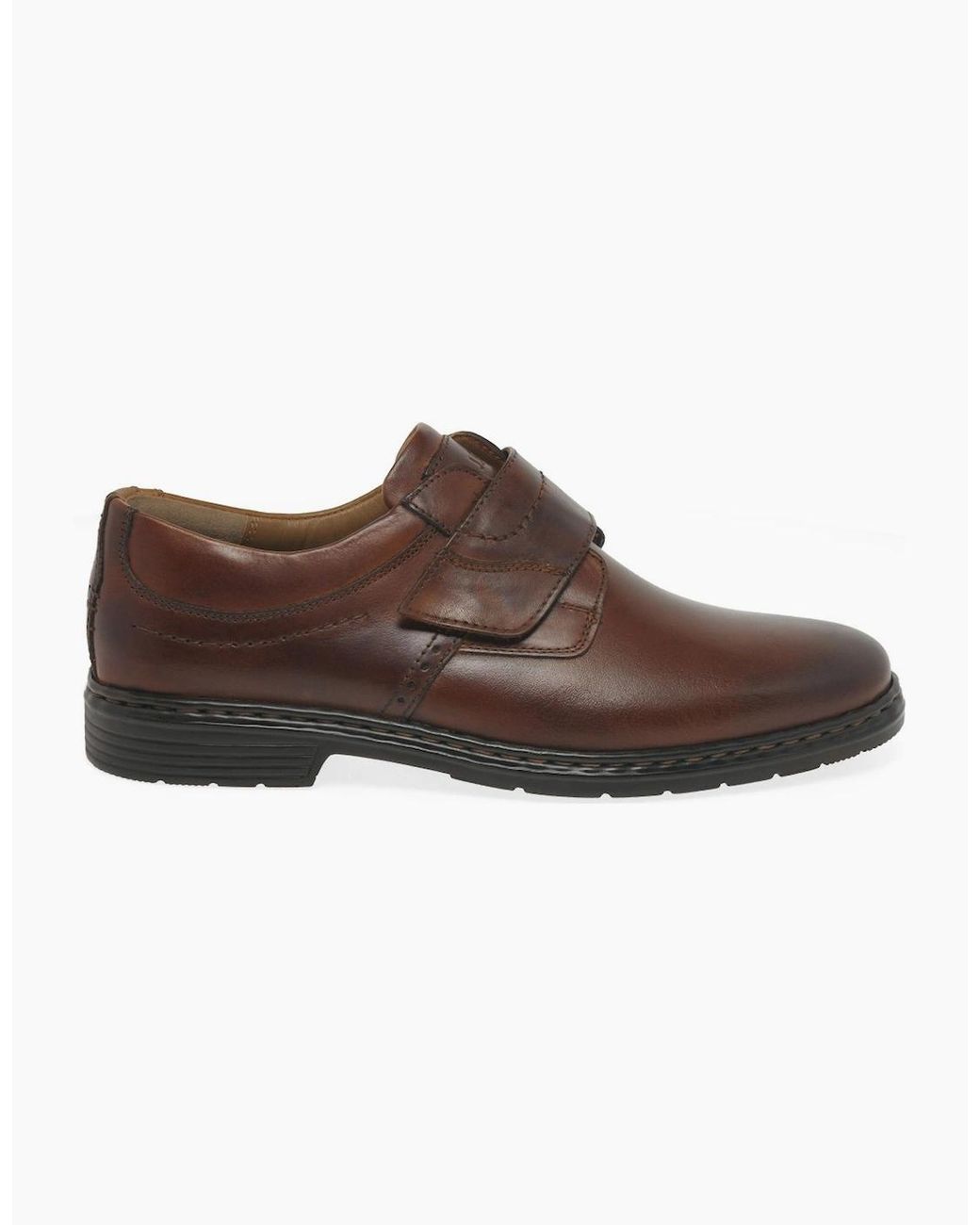 Josef Seibel Brown Alastair 16 Riptape Shoes for men