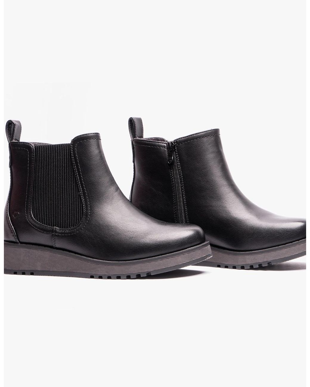 Heavenly Feet Black New Rolo2 Chelsea Boots