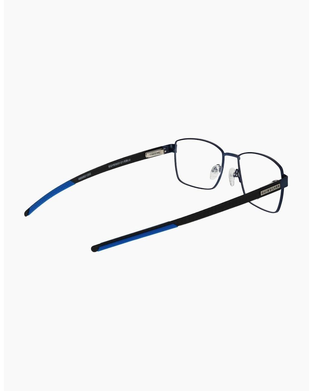 Quiksilver Blue Optical Frame Eqyeg03121 Eblu Atlas for men